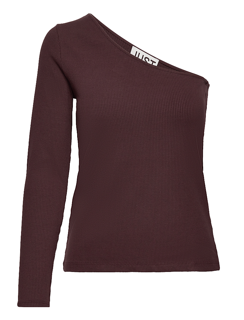 Just Female - Noble os blouse - Ärmellose blusen - dark oak - 0
