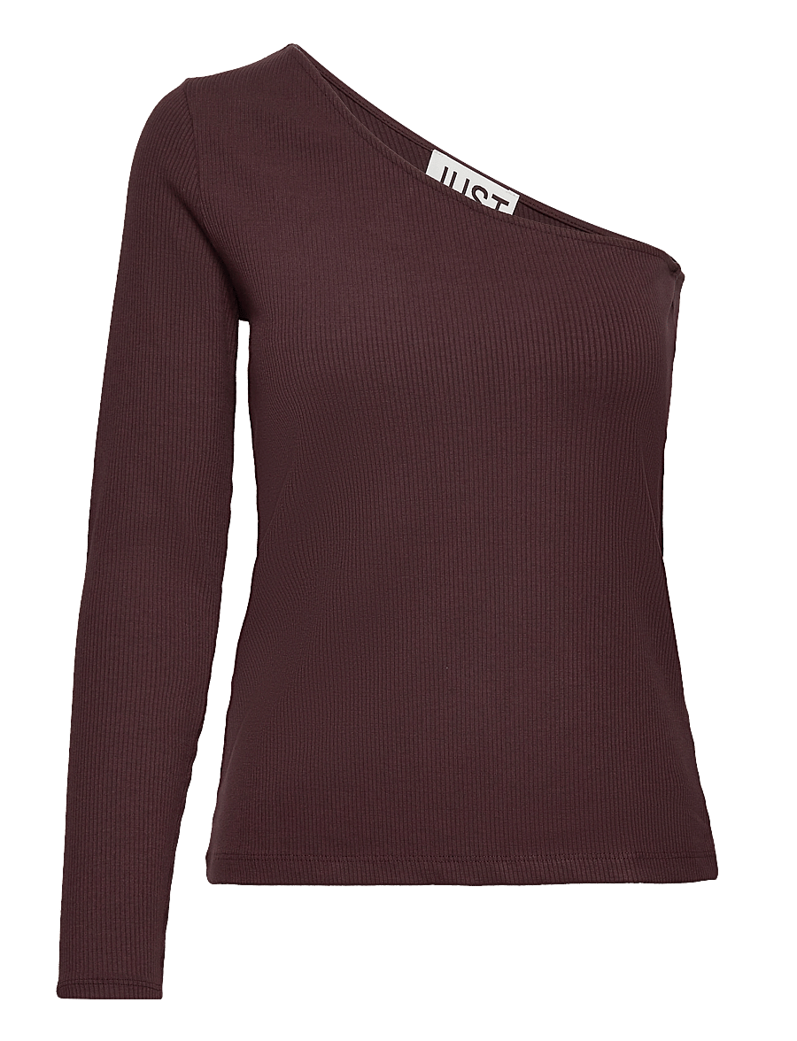 Just Female - Noble os blouse - Ärmellose blusen - dark oak - 0