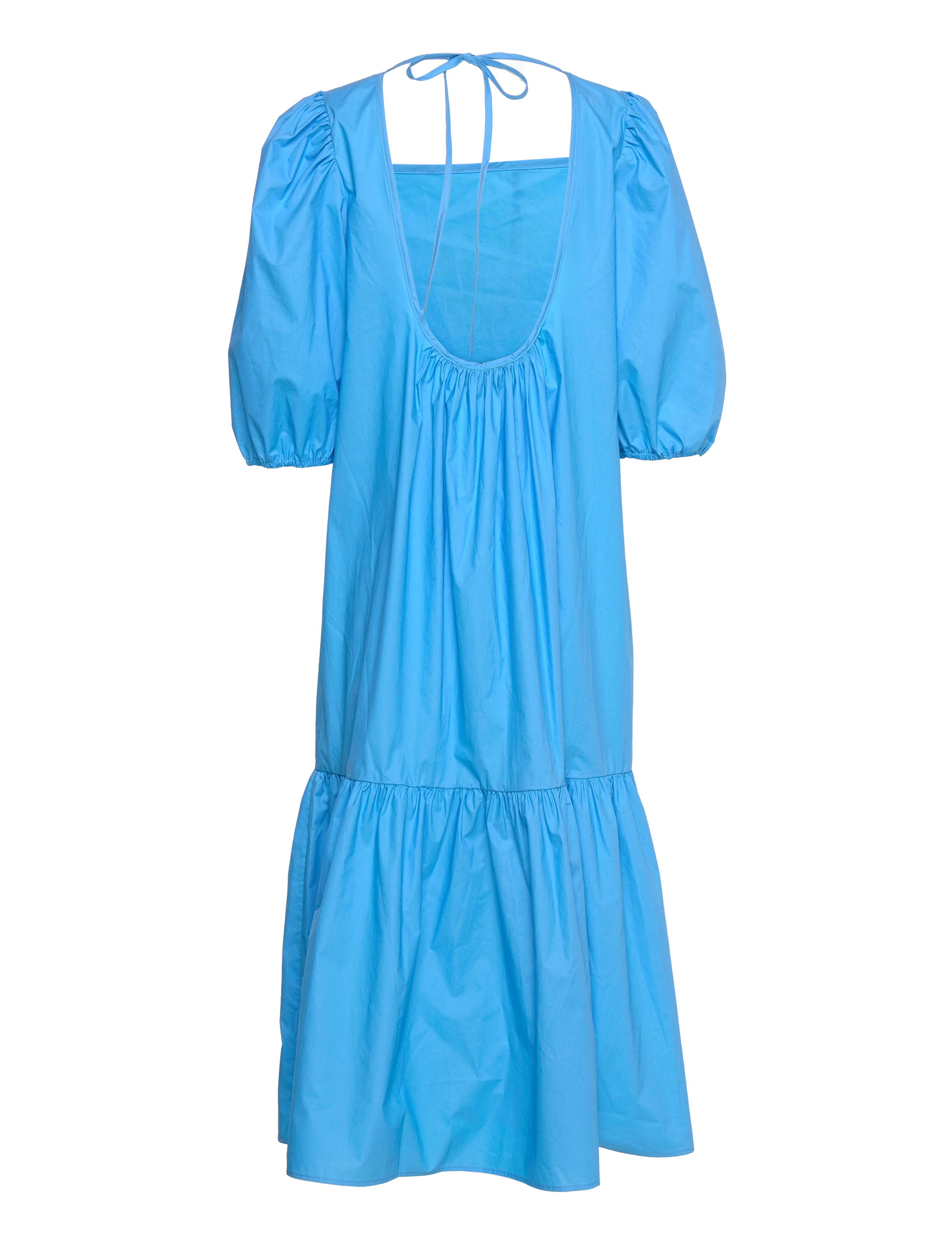 Just Female - Park dress - midi kjoler - malibu blue - 1