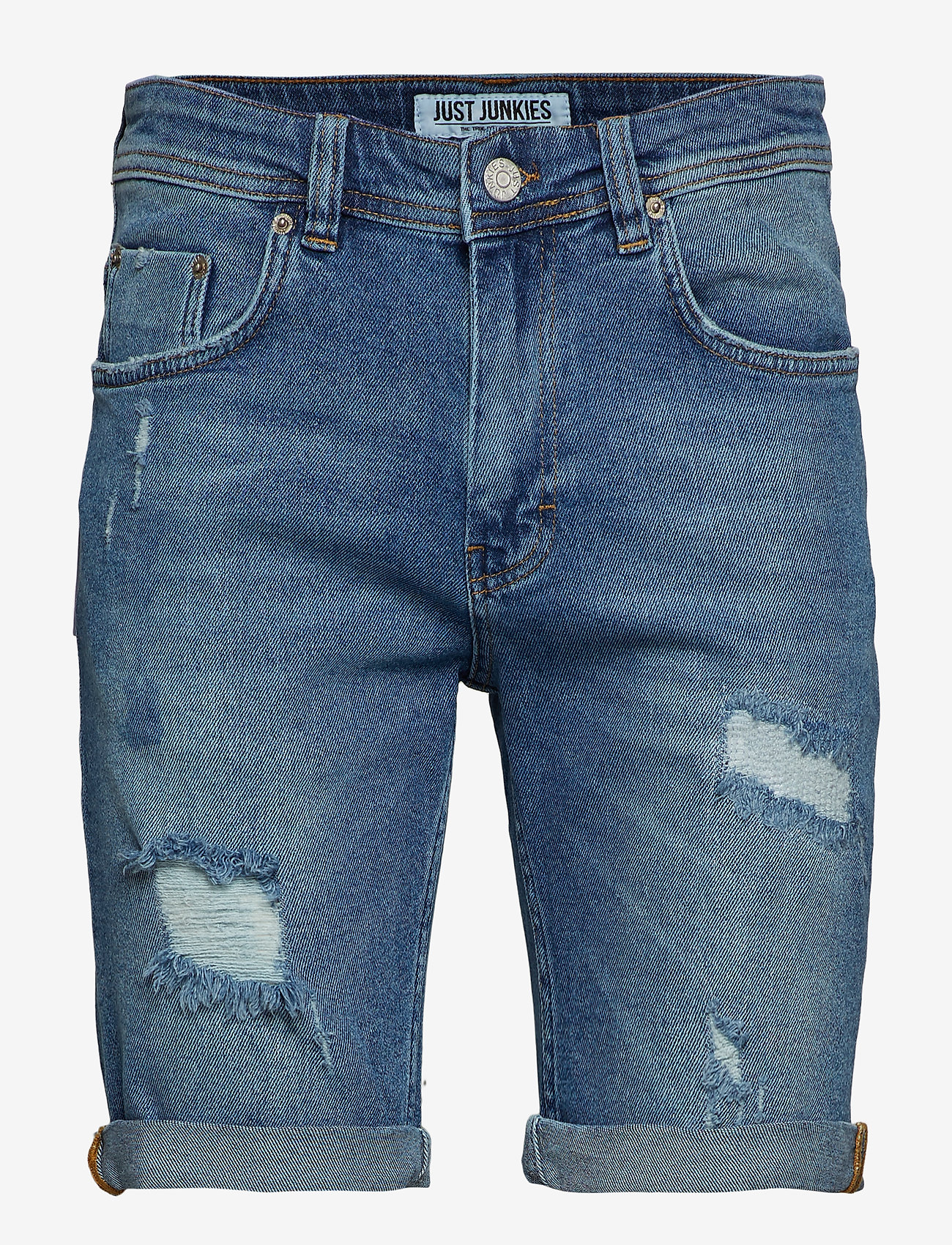 Just Junkies - Mike Shorts PBH - pillow blue holes - 0