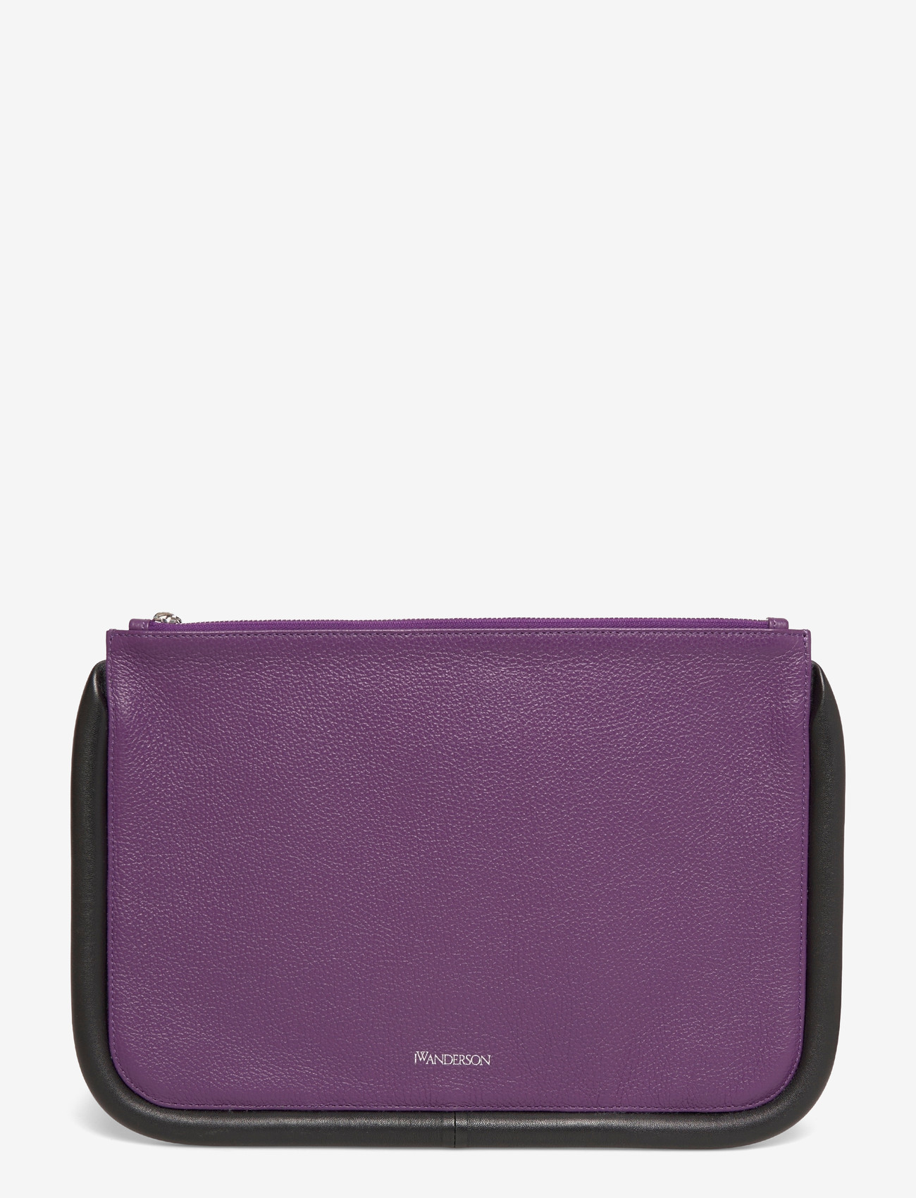 JW Anderson - Large Bumper Leather Pouch - special occasions - purple - 0