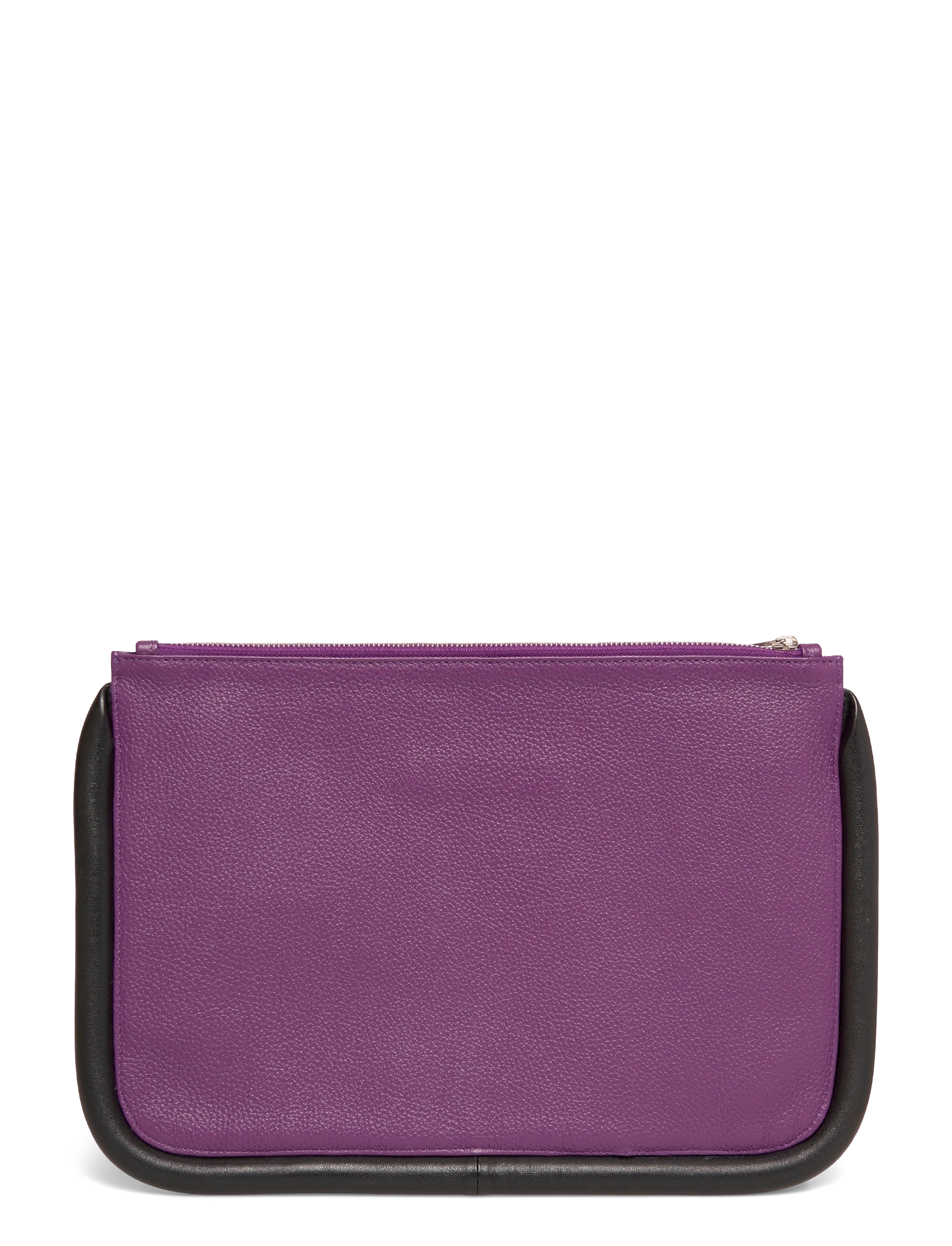 JW Anderson - Large Bumper Leather Pouch - teatrikotid - purple - 1