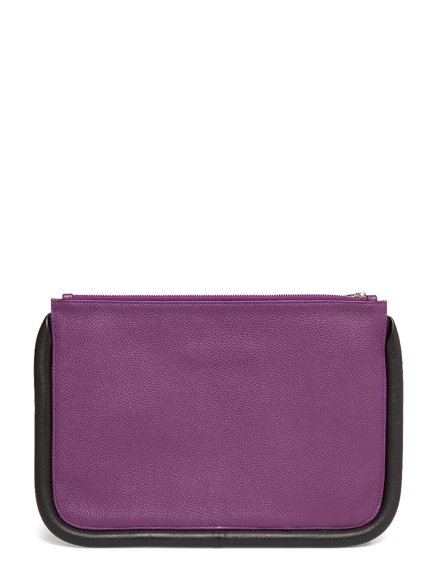 JW Anderson - Large Bumper Leather Pouch - besondere anlässe - purple - 1