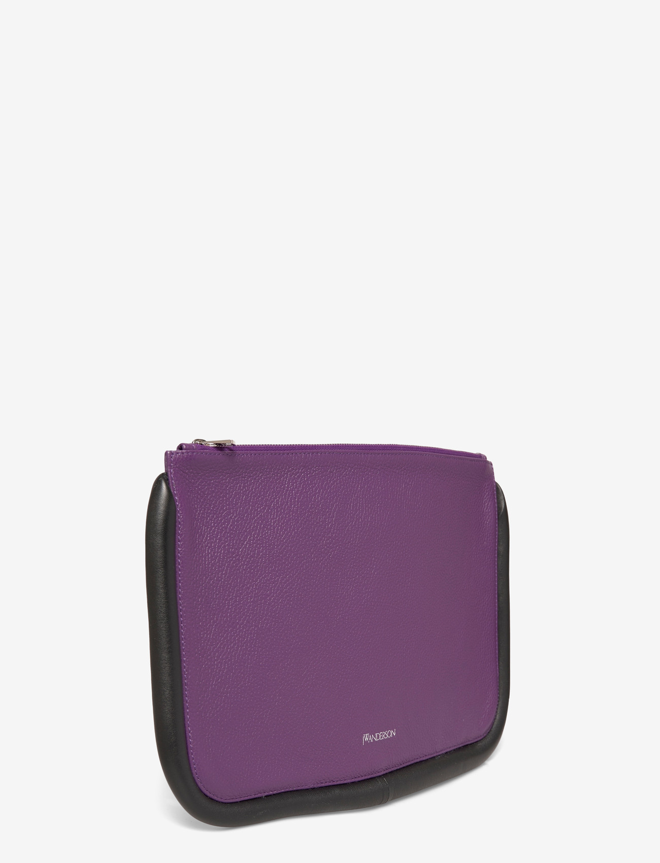 JW Anderson - Large Bumper Leather Pouch - special occasions - purple - 2