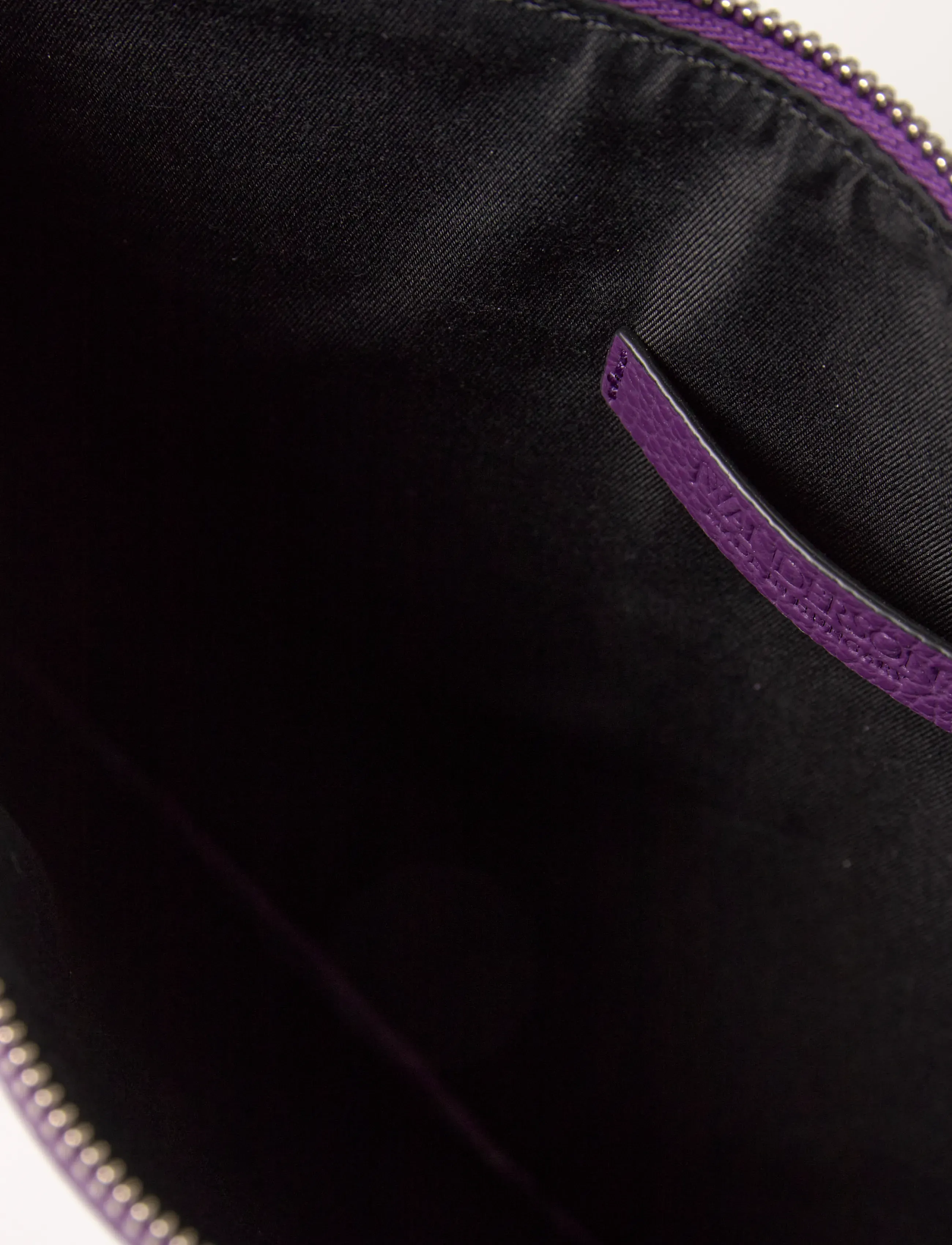 JW Anderson - Large Bumper Leather Pouch - teatrikotid - purple - 4