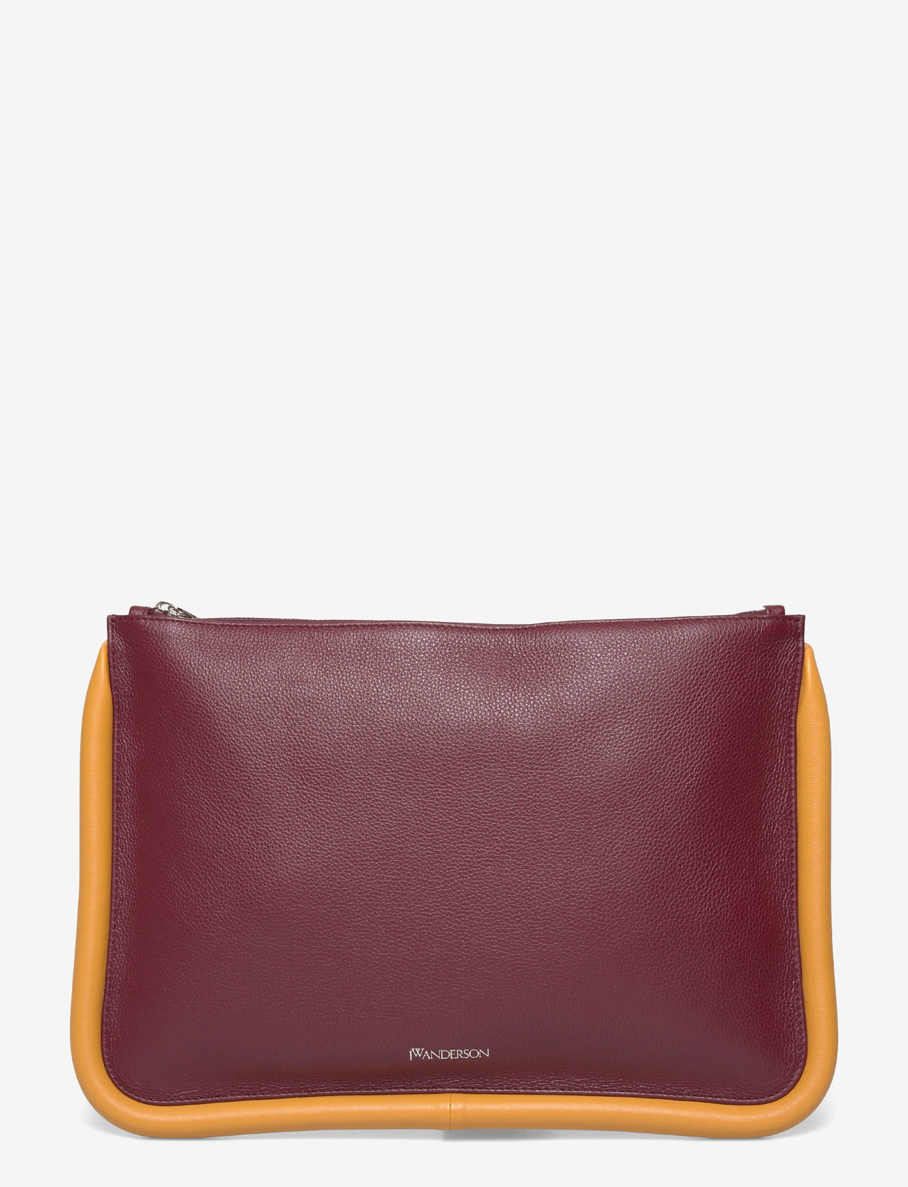 JW Anderson - Large Bumper Leather Pouch - special occasions - brown - 0