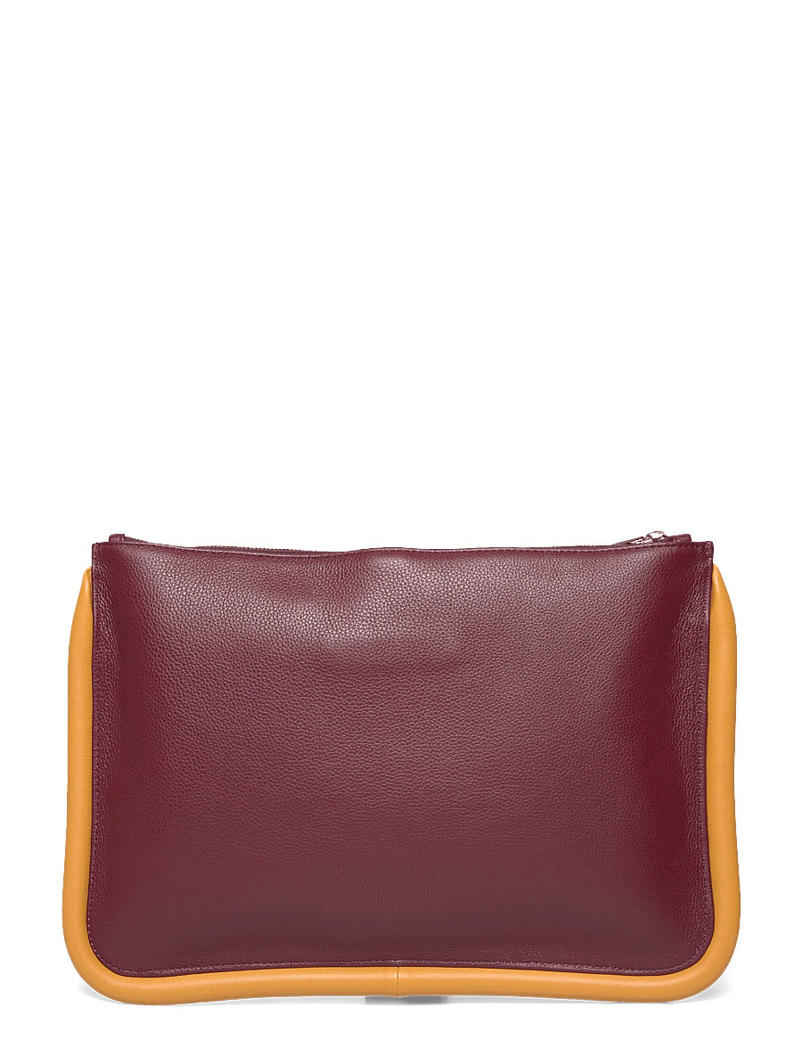 JW Anderson - Large Bumper Leather Pouch - besondere anlässe - brown - 1