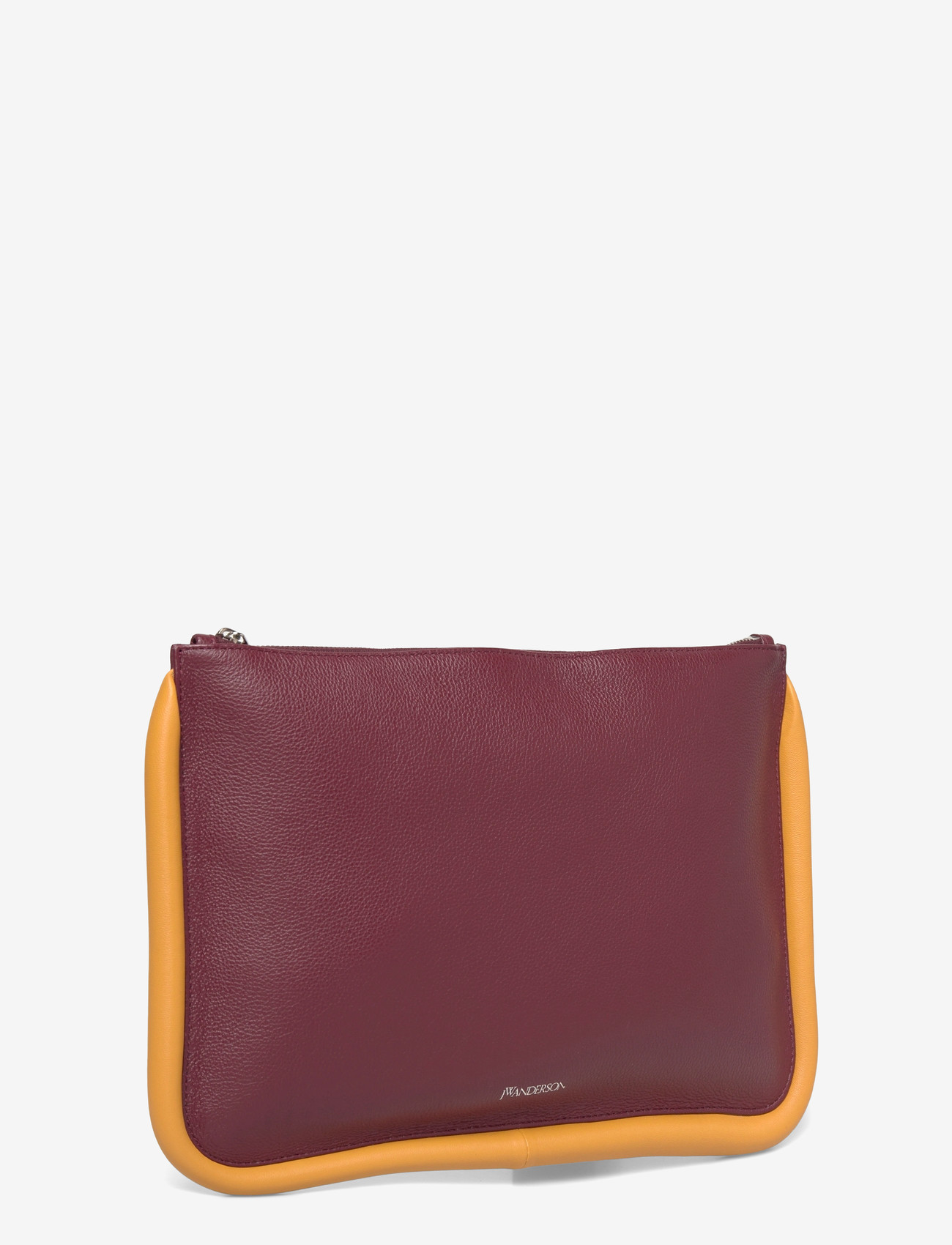 JW Anderson - Large Bumper Leather Pouch - special occasions - brown - 2