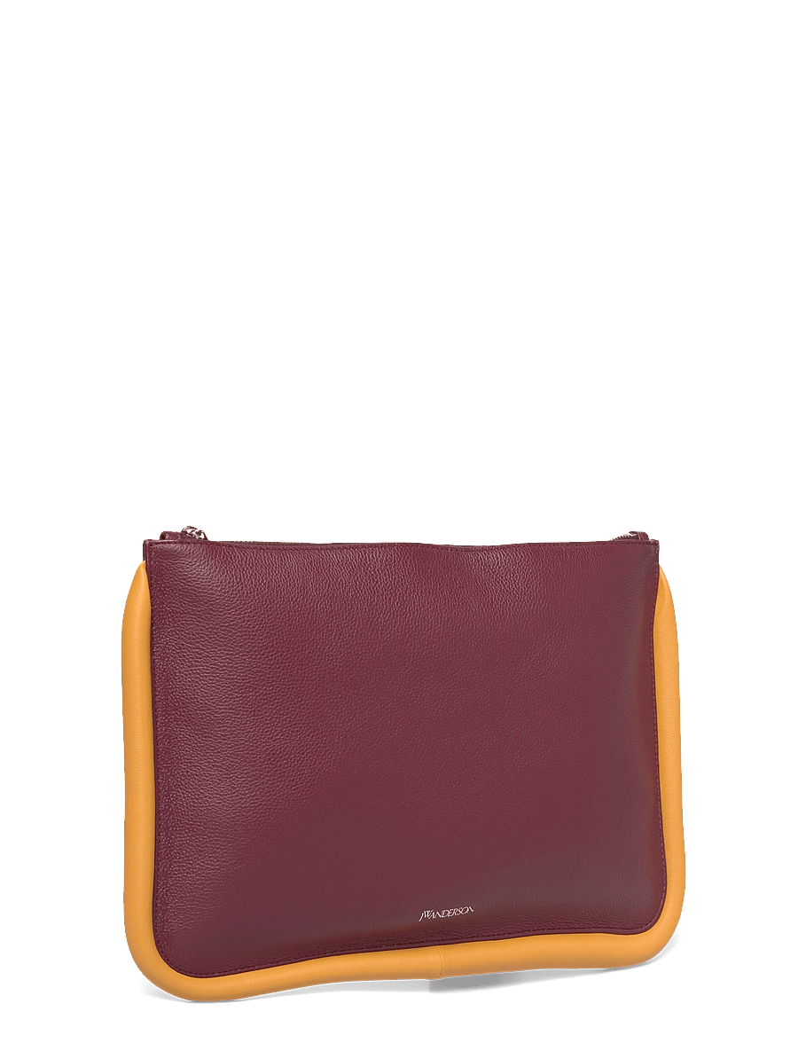 JW Anderson - Large Bumper Leather Pouch - besondere anlässe - brown - 2