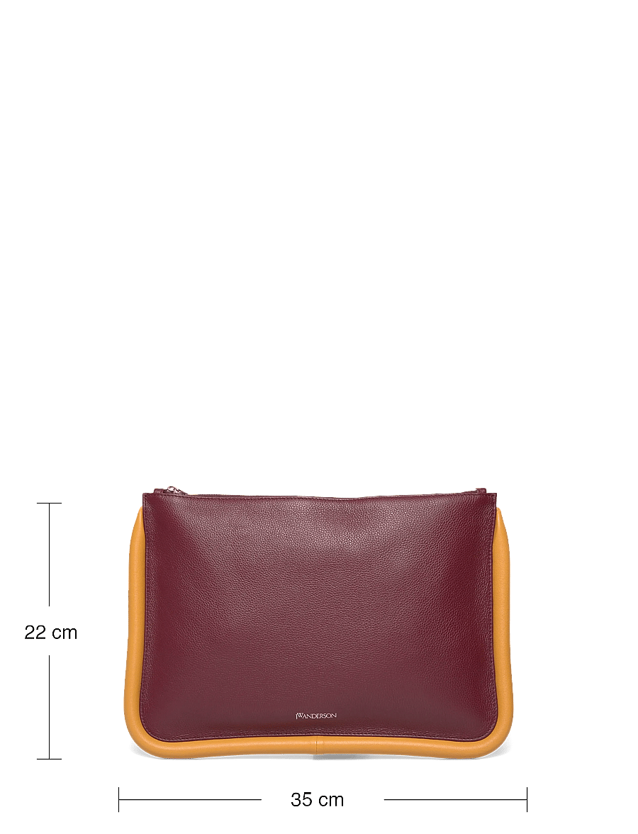 JW Anderson - Large Bumper Leather Pouch - besondere anlässe - brown - 3