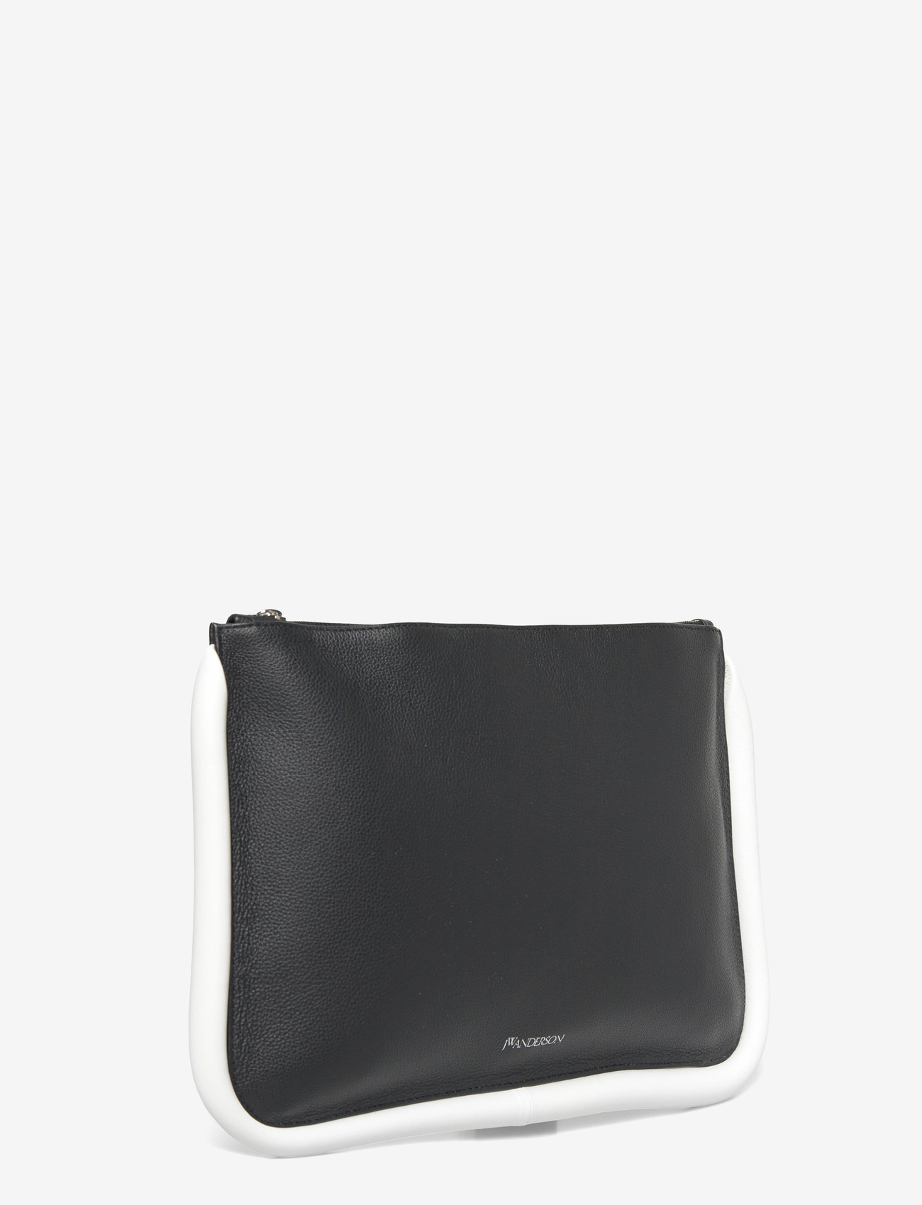 JW Anderson - Large Bumper Leather Pouch - special occasions - black - 2