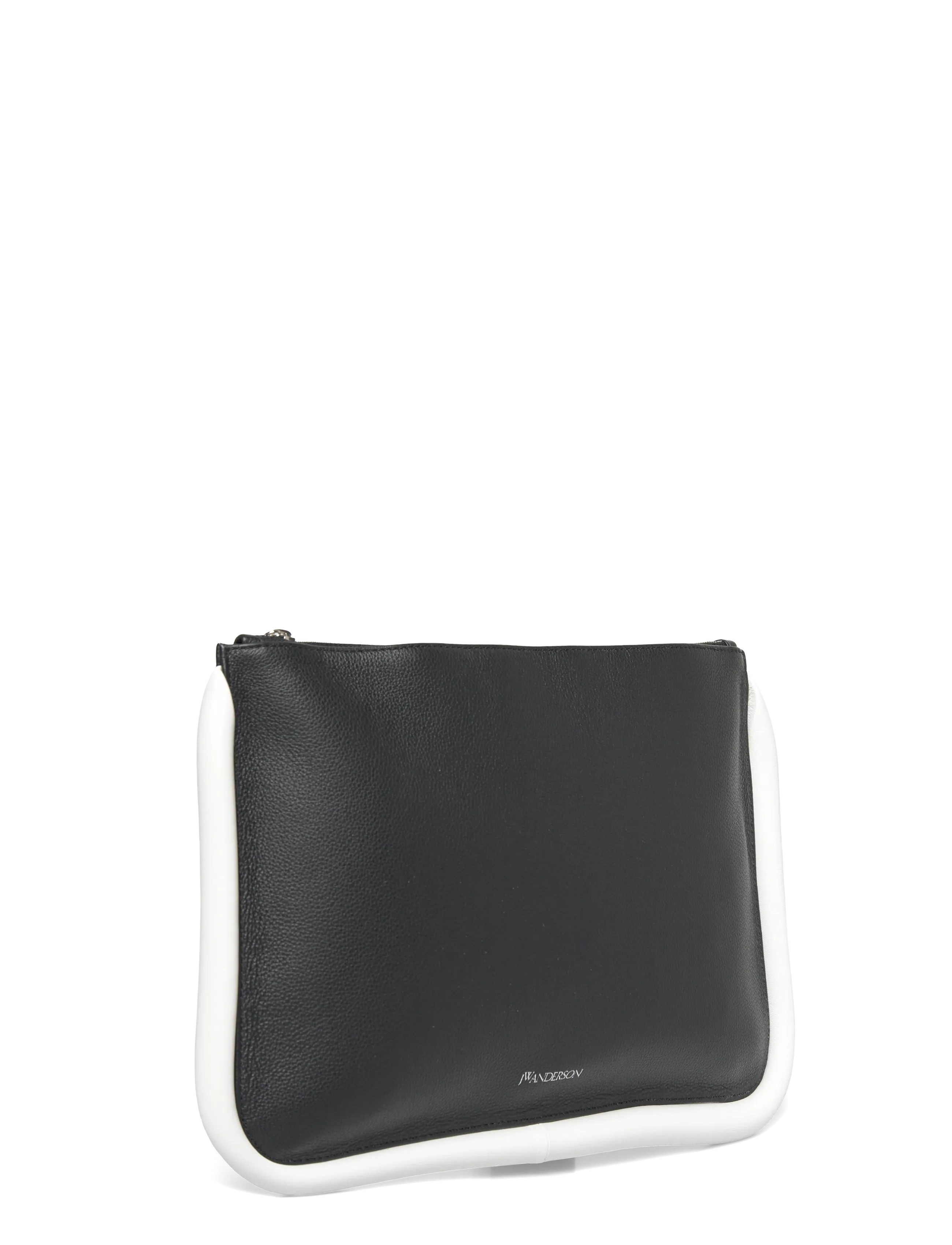 JW Anderson - Large Bumper Leather Pouch - special occasions - black - 2