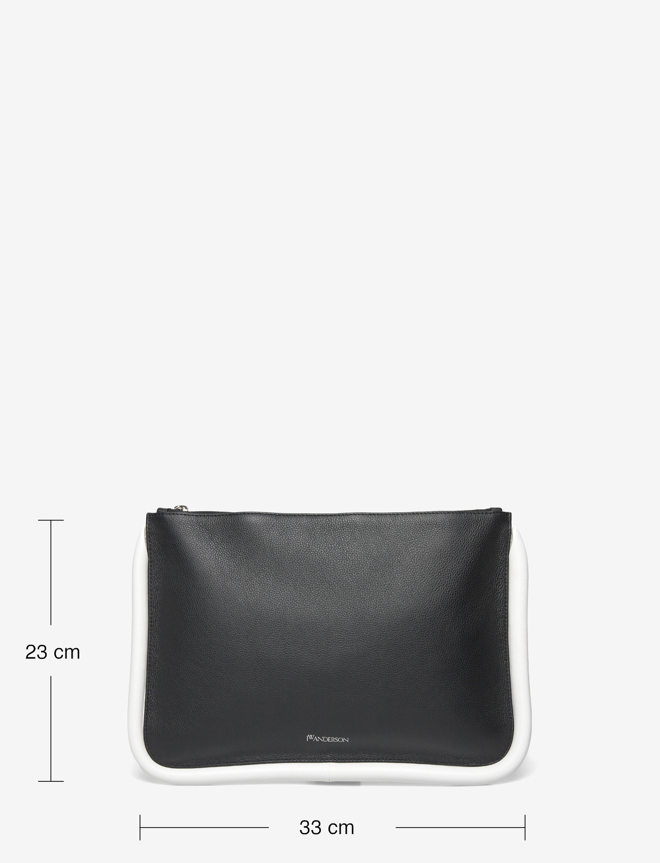 JW Anderson - Large Bumper Leather Pouch - special occasions - black - 3