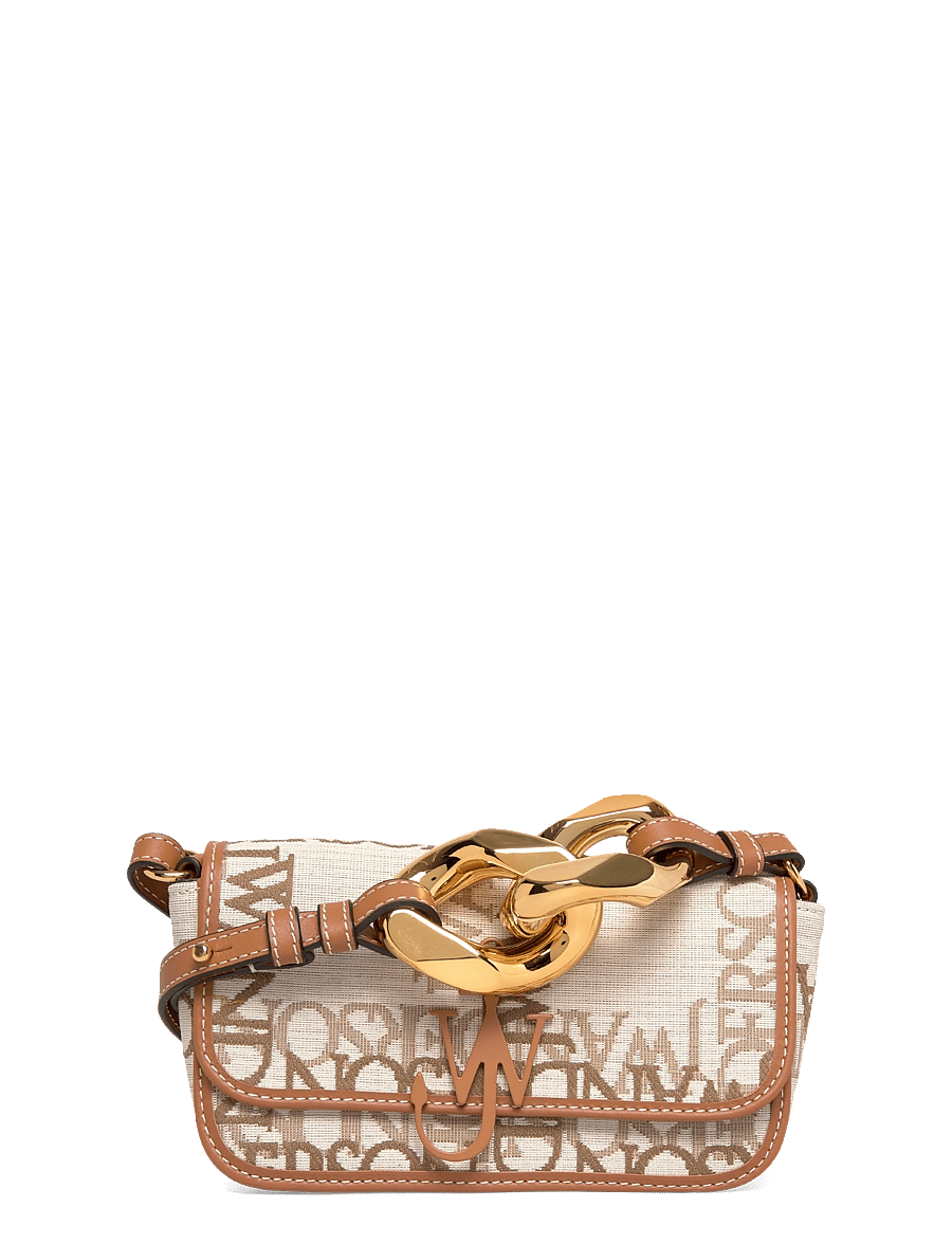 JW Anderson - Anchor Chain Shoulder Bag - tasker - beige - 0