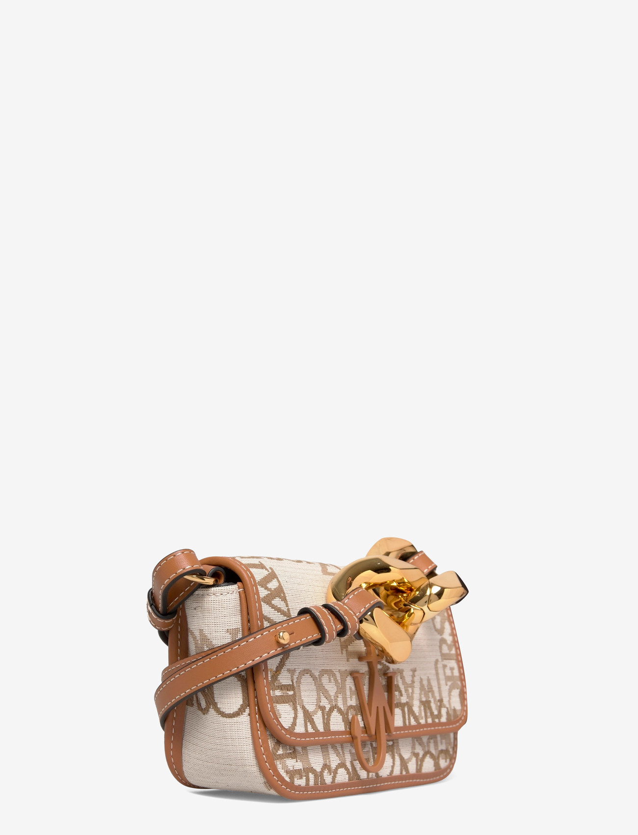 JW Anderson - Anchor Chain Shoulder Bag - väskor - beige - 2