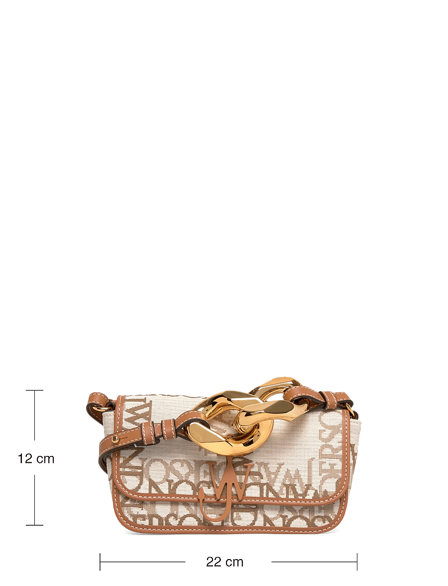 JW Anderson - Anchor Chain Shoulder Bag - tasker - beige - 3