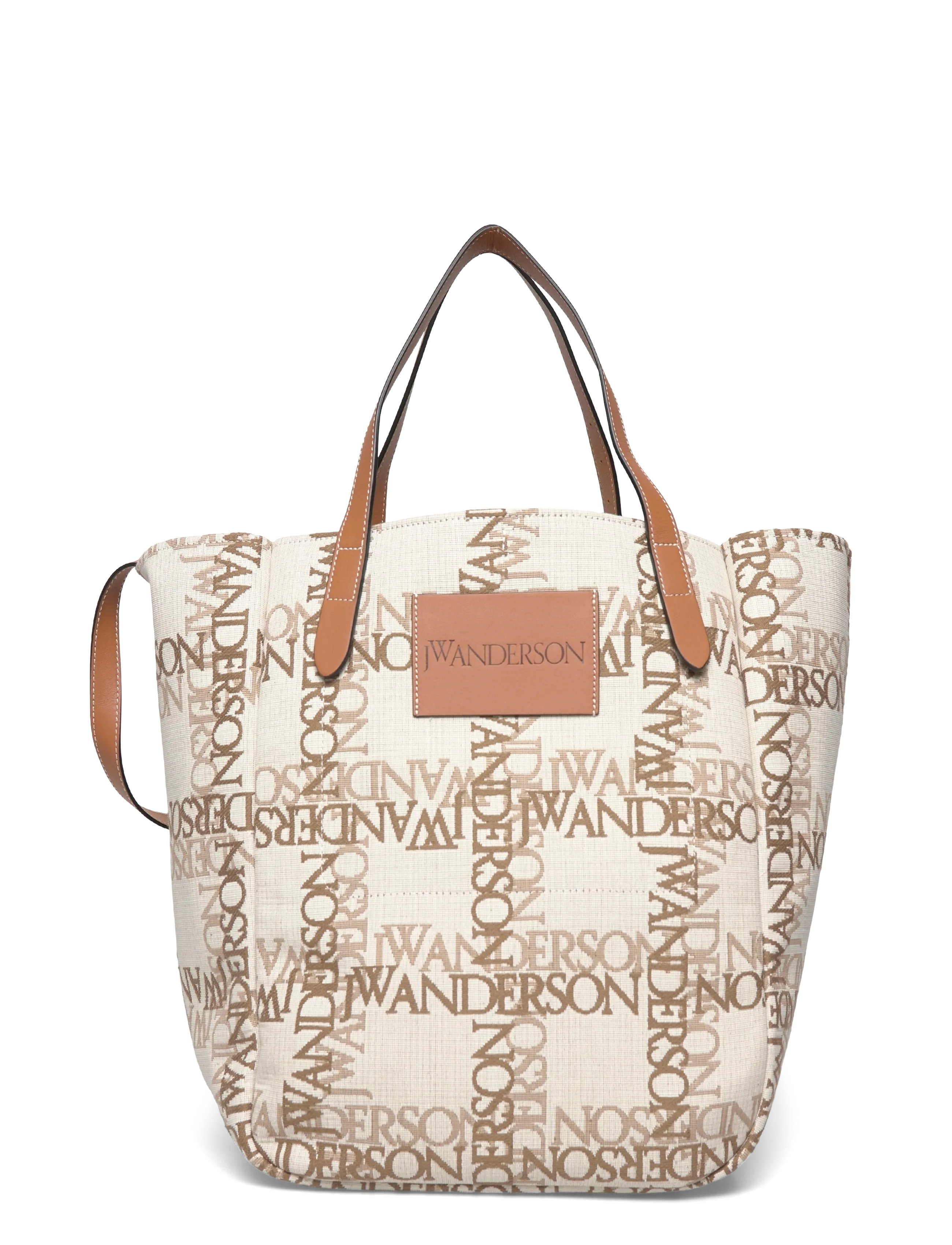 Logo-Grid Tote Bag 2