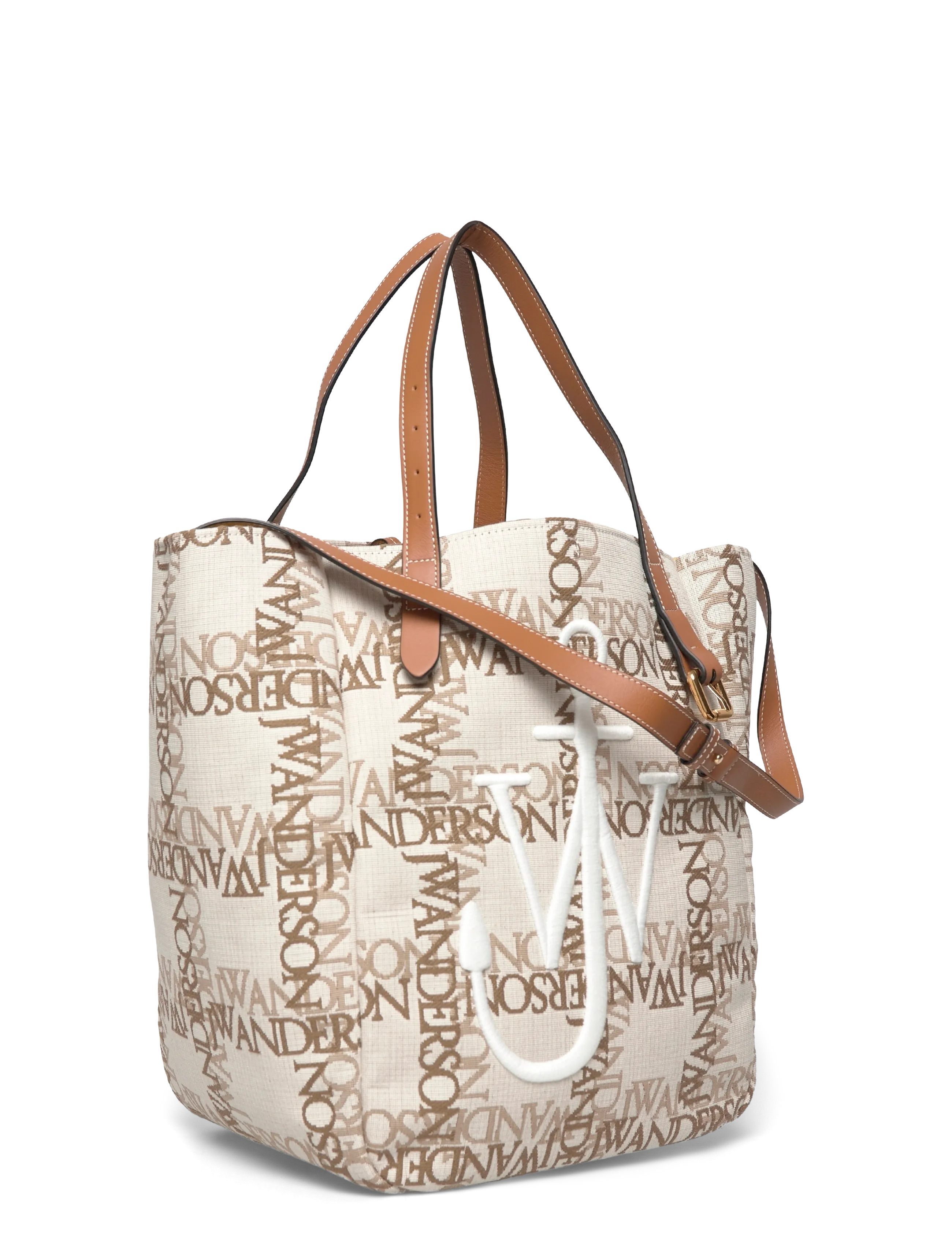 Logo-Grid Tote Bag 3