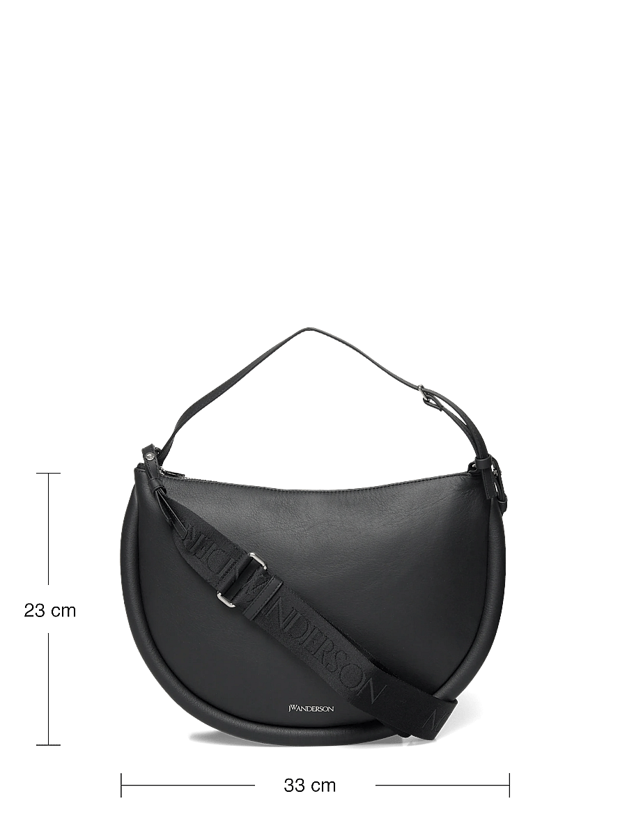 JW Anderson - Bumper-moon Shoulder Bag - shoulder bags - black - 3