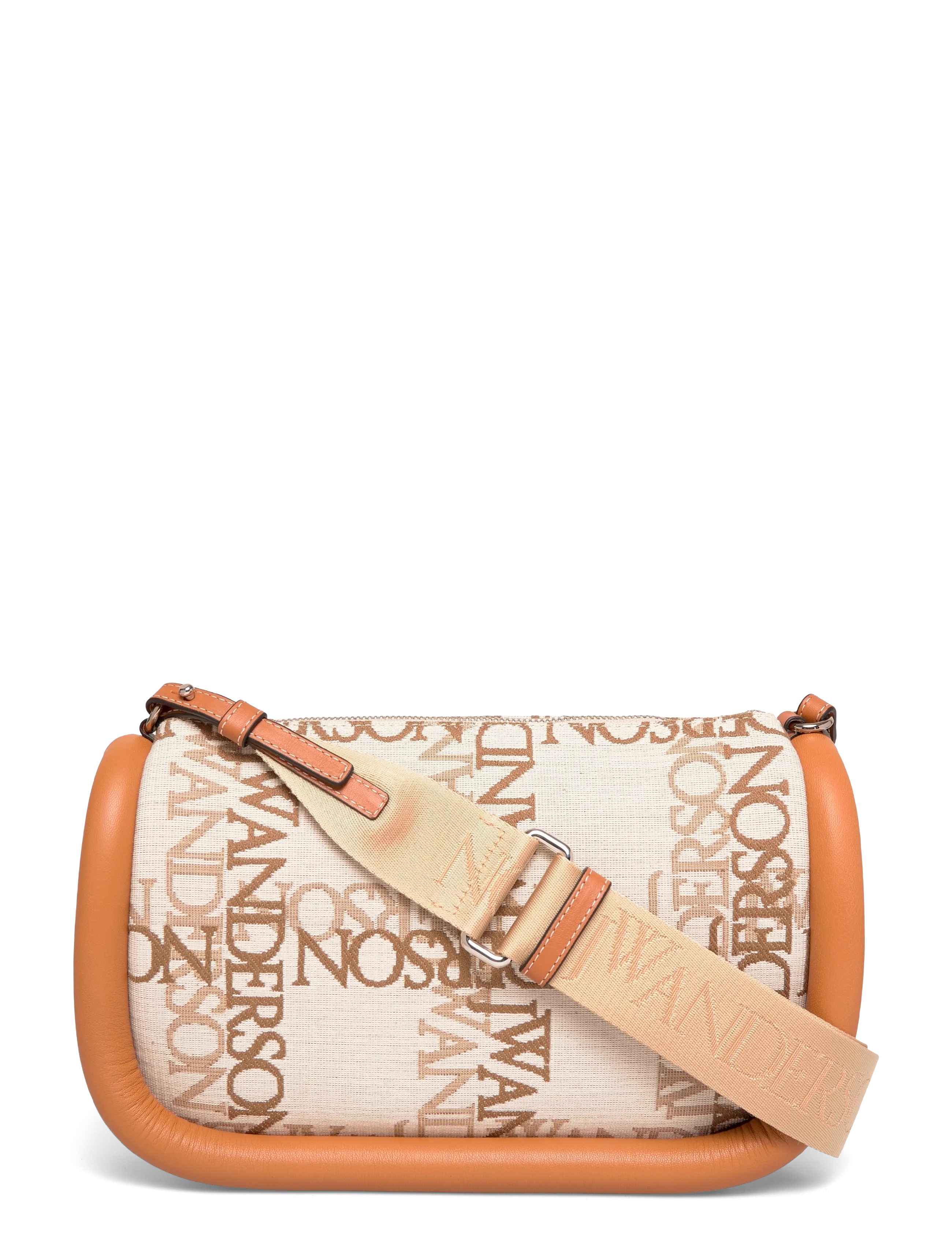 JW Anderson Bumper 17 Shoulder Bag, Kvinder, Bumper Skuldertaske, Beige, Str: ONE SIZE