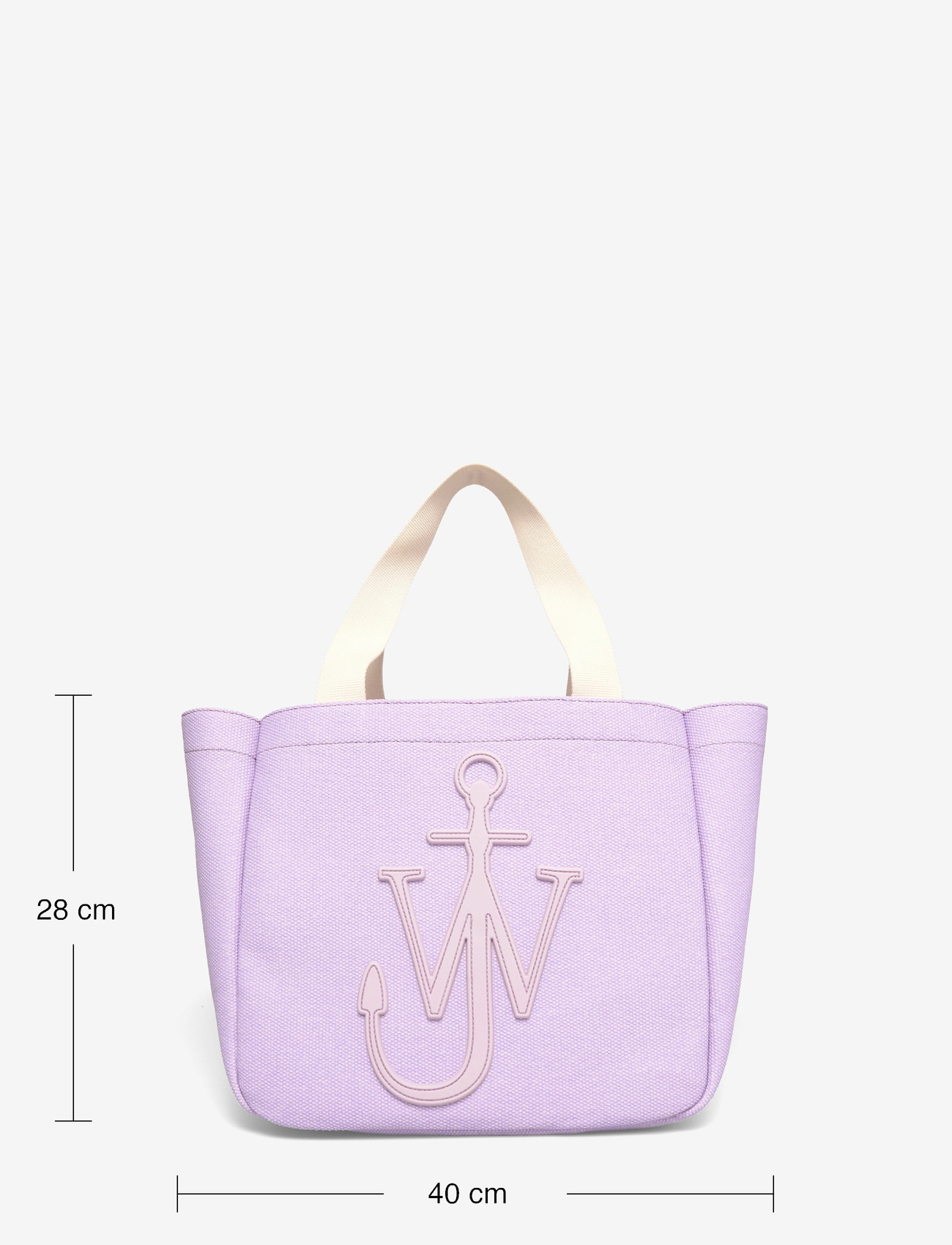 JW Anderson - Anchor Cabas Tote Bag - tote bags - purple - 3