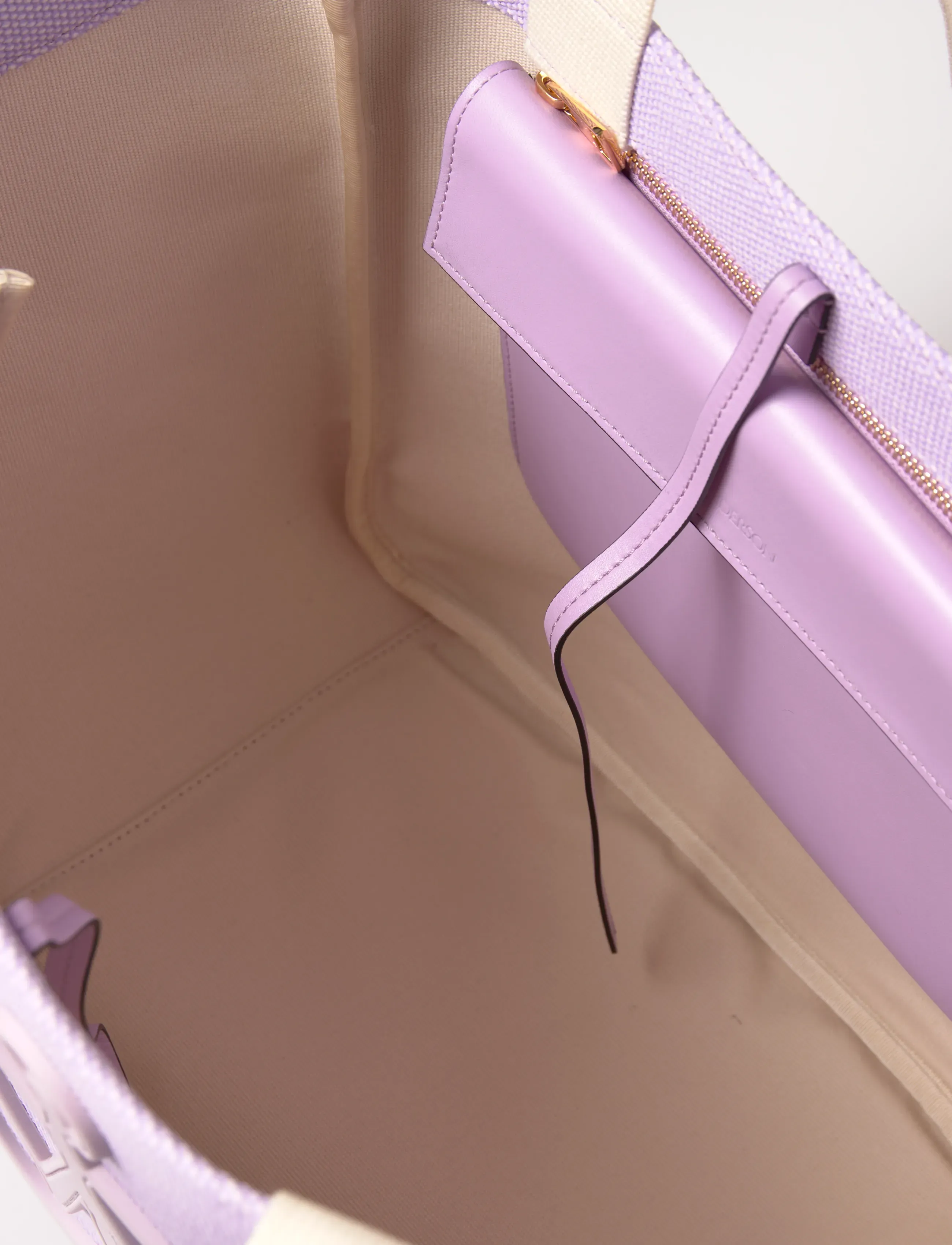 JW Anderson - Anchor Cabas Tote Bag - tote bags - purple - 4