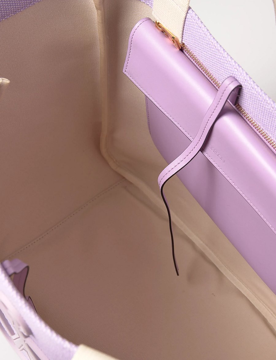 JW Anderson - Anchor Cabas Tote Bag - tote bags - purple - 4