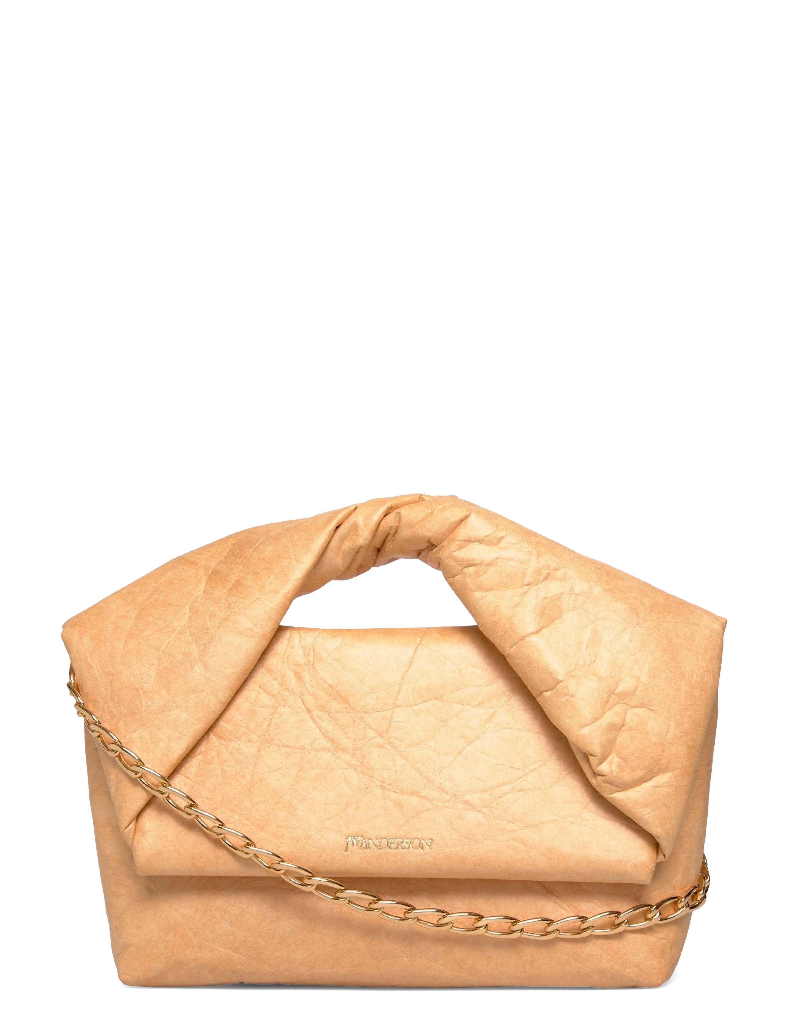 JW Anderson Medium Twister Handbag, Kvinder, Twister Håndtaske, Beige, Str: ONE SIZE