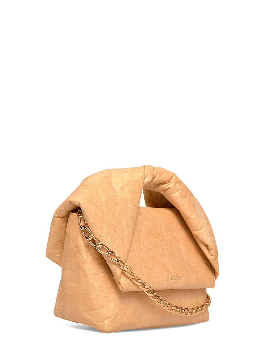 JW Anderson - Medium Twister Handbag - henkeltaschen - beige - 2