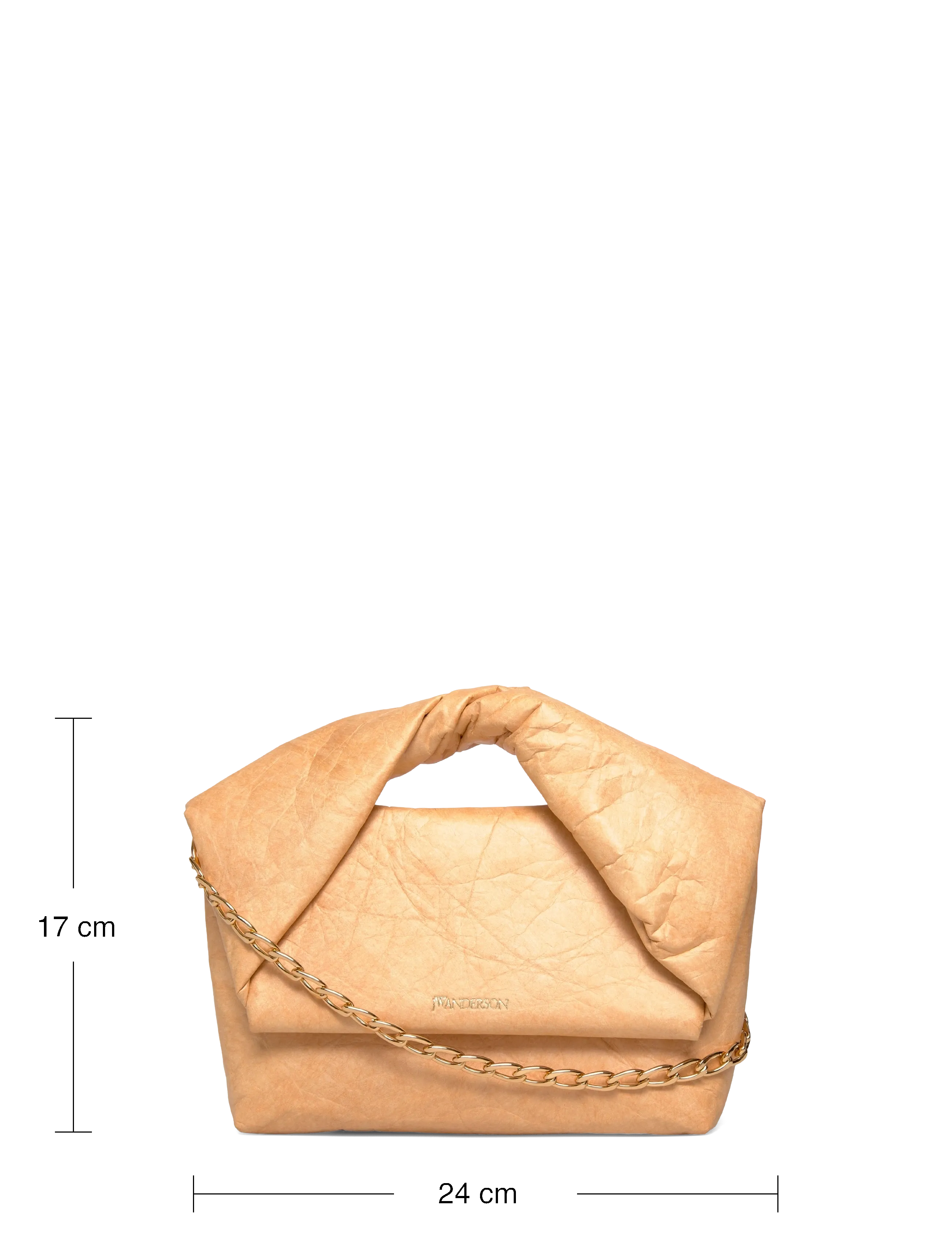 JW Anderson - Medium Twister Handbag - special occasions - beige - 3