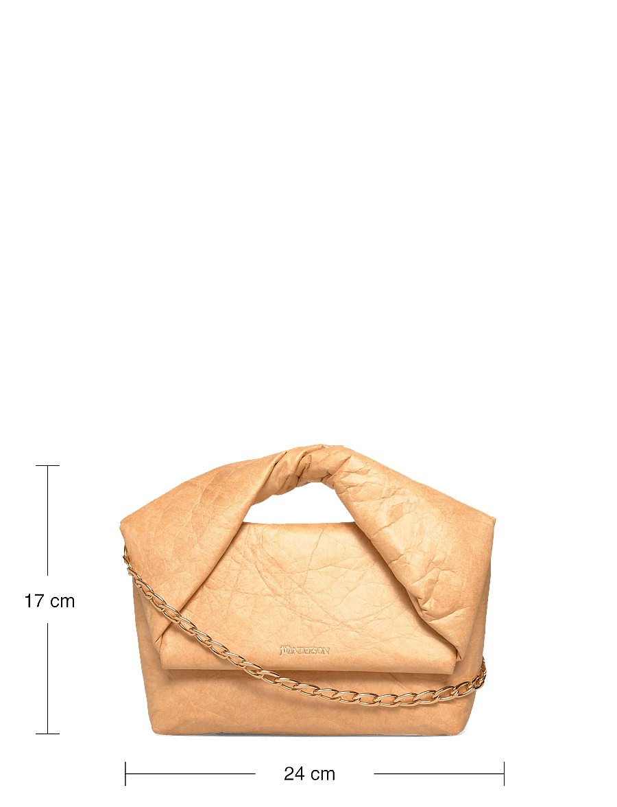 JW Anderson - Medium Twister Handbag - henkeltaschen - beige - 3