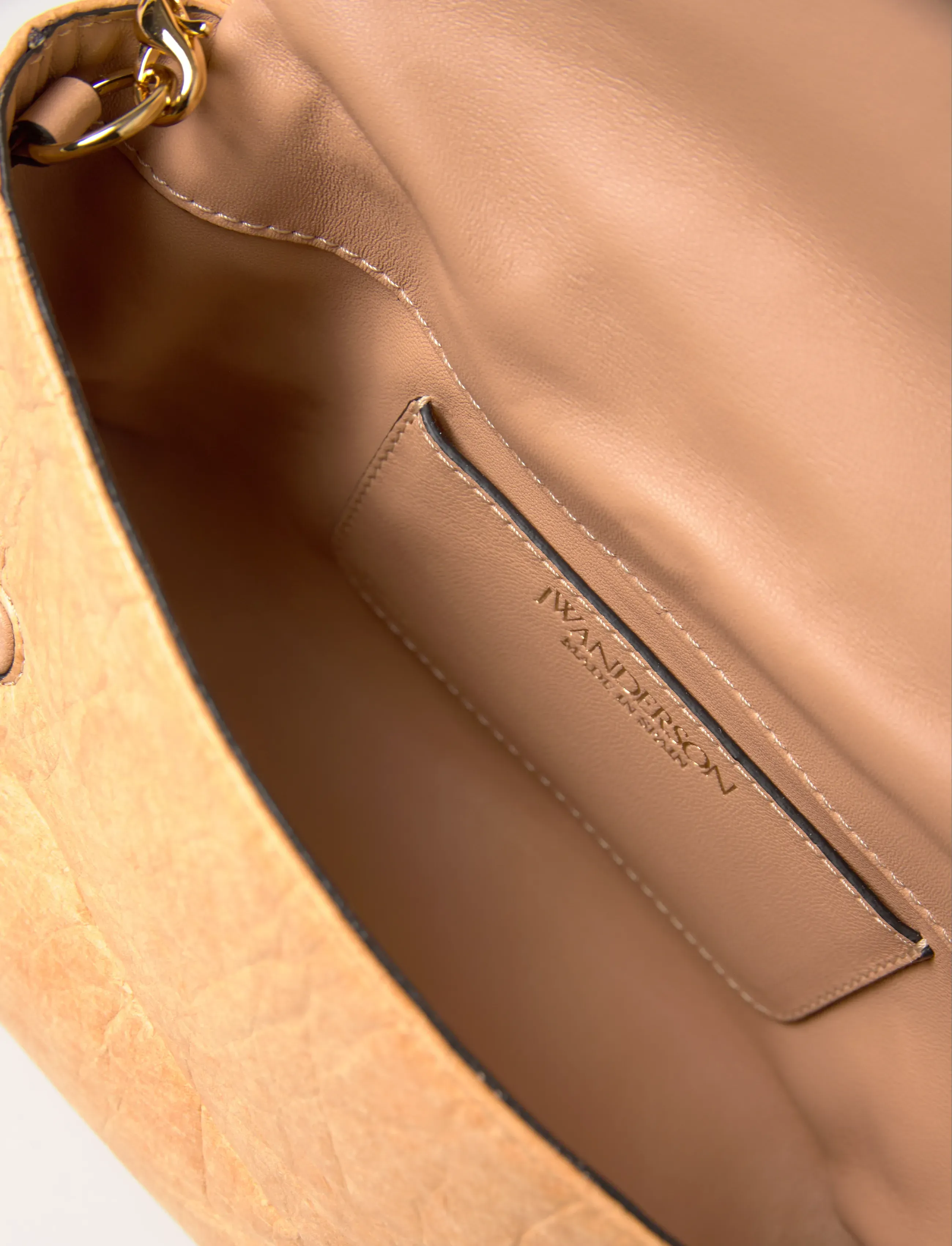 JW Anderson - Medium Twister Handbag - special occasions - beige - 4
