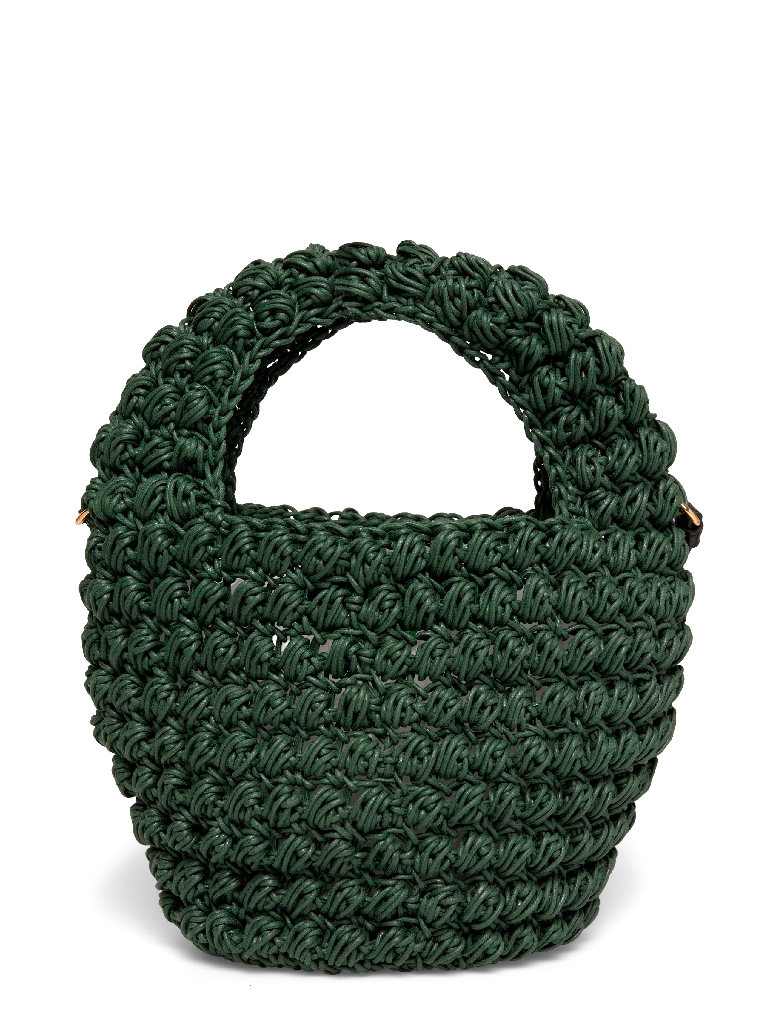 JW Anderson - Popcorn Basket Crossbody Bag - sacs a main - grey - 1