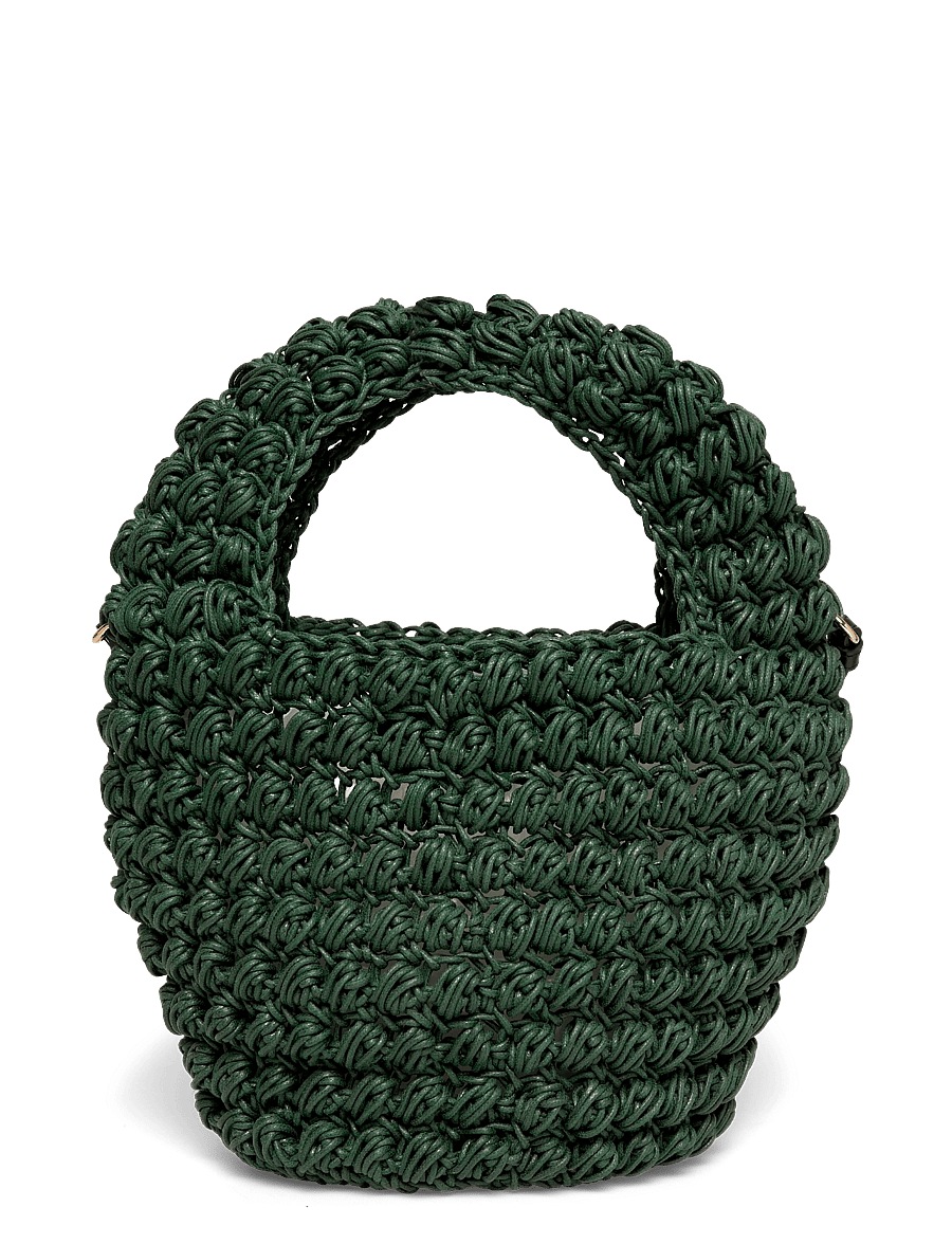 JW Anderson - Popcorn Basket Crossbody Bag - sacs a main - grey - 1