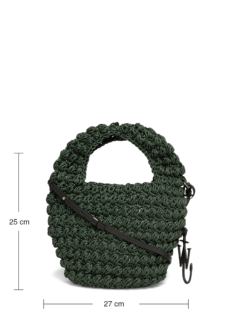 JW Anderson - Popcorn Basket Crossbody Bag - moetrendid - grey - 3