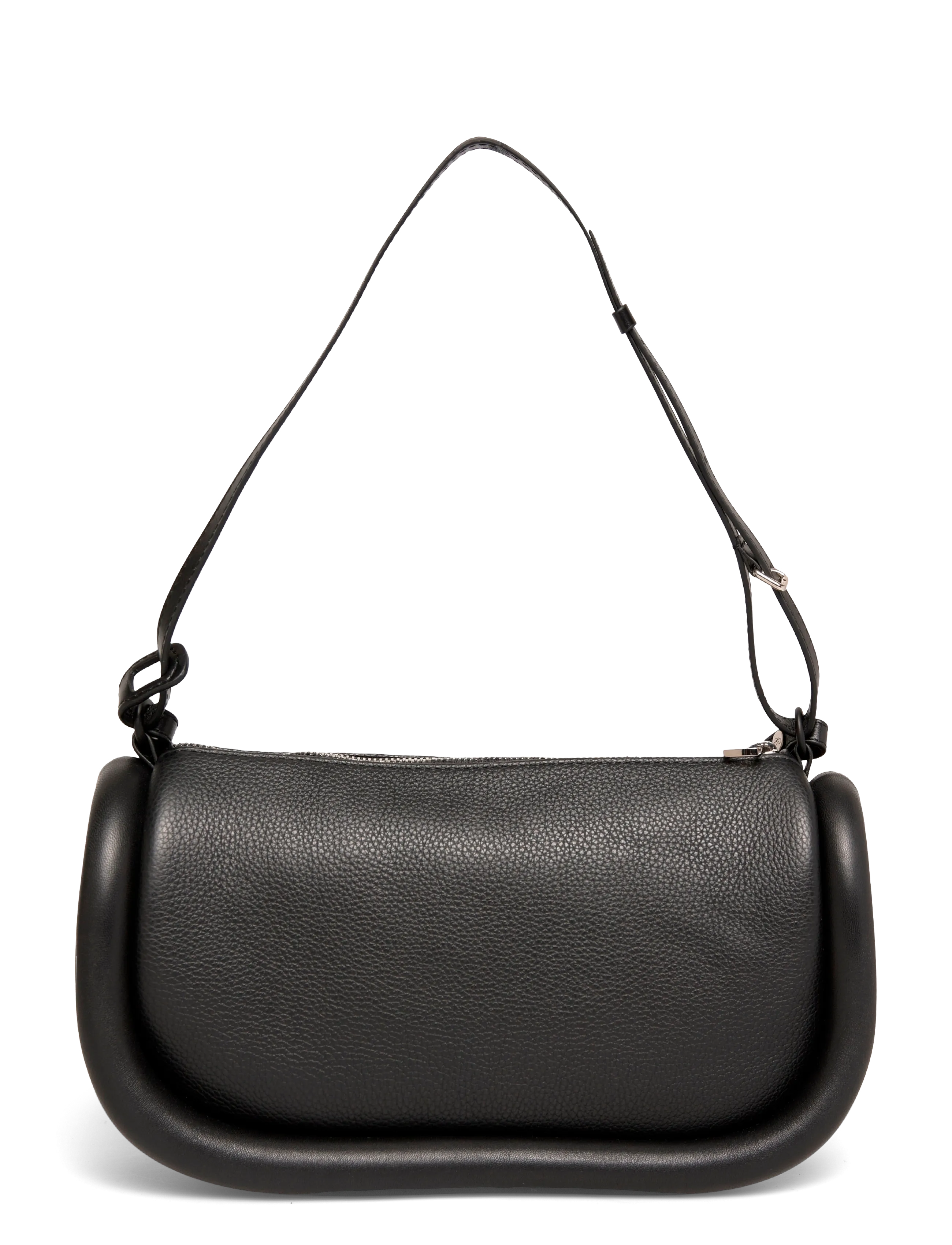 JW Anderson - Bumper-15 Leather Crossbody Bag - umhängetaschen - black - 1