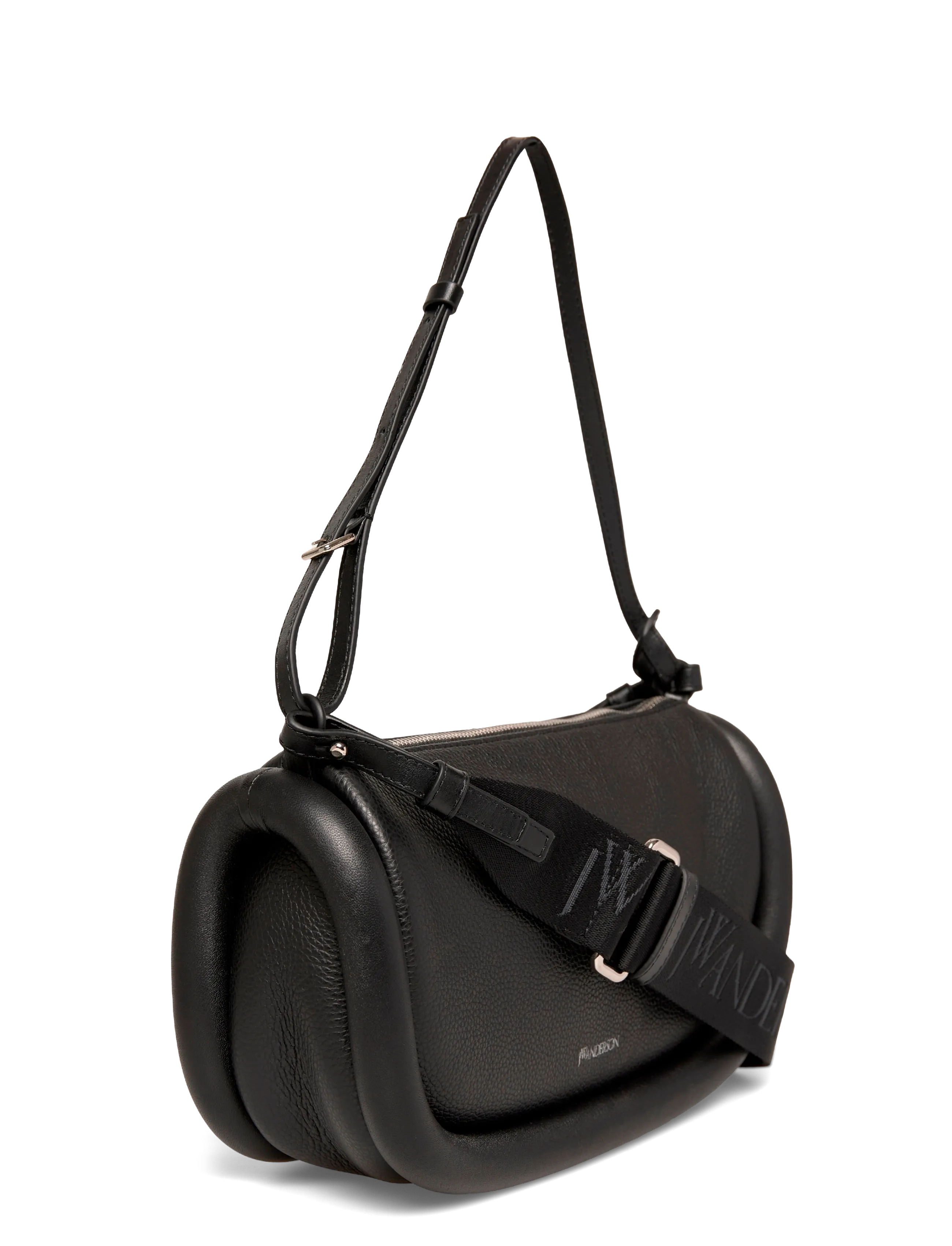JW Anderson - Bumper-15 Leather Crossbody Bag - umhängetaschen - black - 2