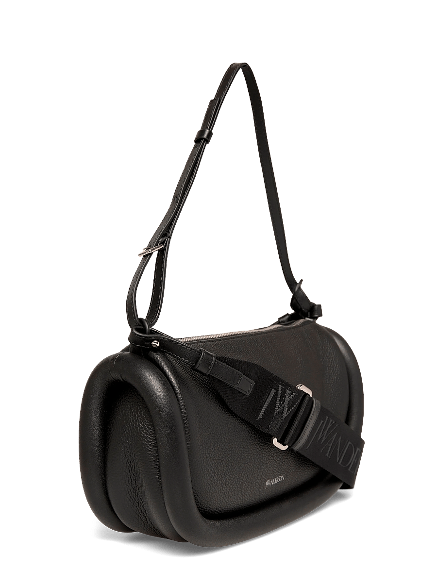 JW Anderson - Bumper-15 Leather Crossbody Bag - töskur með axlaról - black - 2
