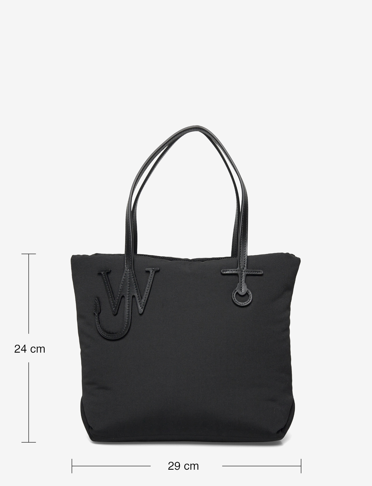 JW Anderson - Small Anchor Tote Bag - tote bags - black - 3