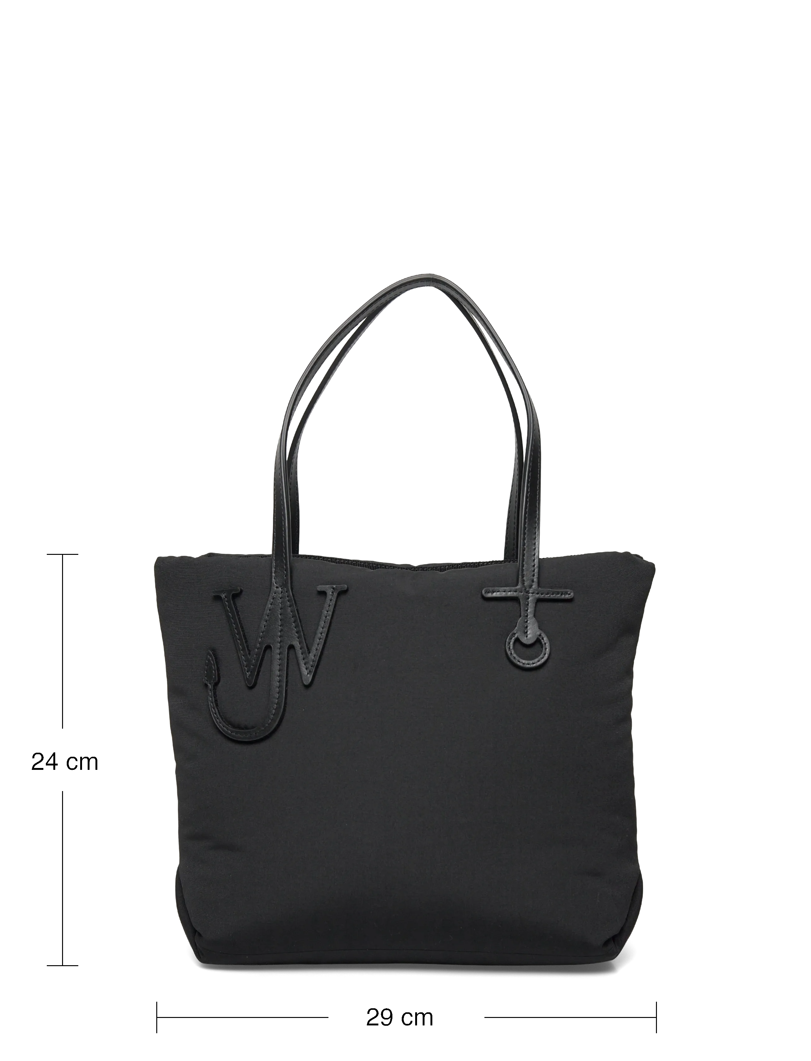 JW Anderson - Small Anchor Tote Bag - sacs en toile - black - 3