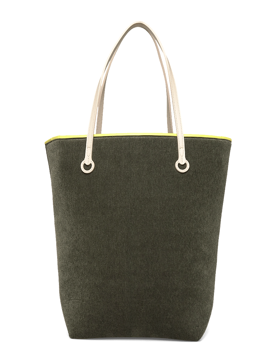 JW Anderson - Tall Anchor Tote Bag - tote bags - green - 1