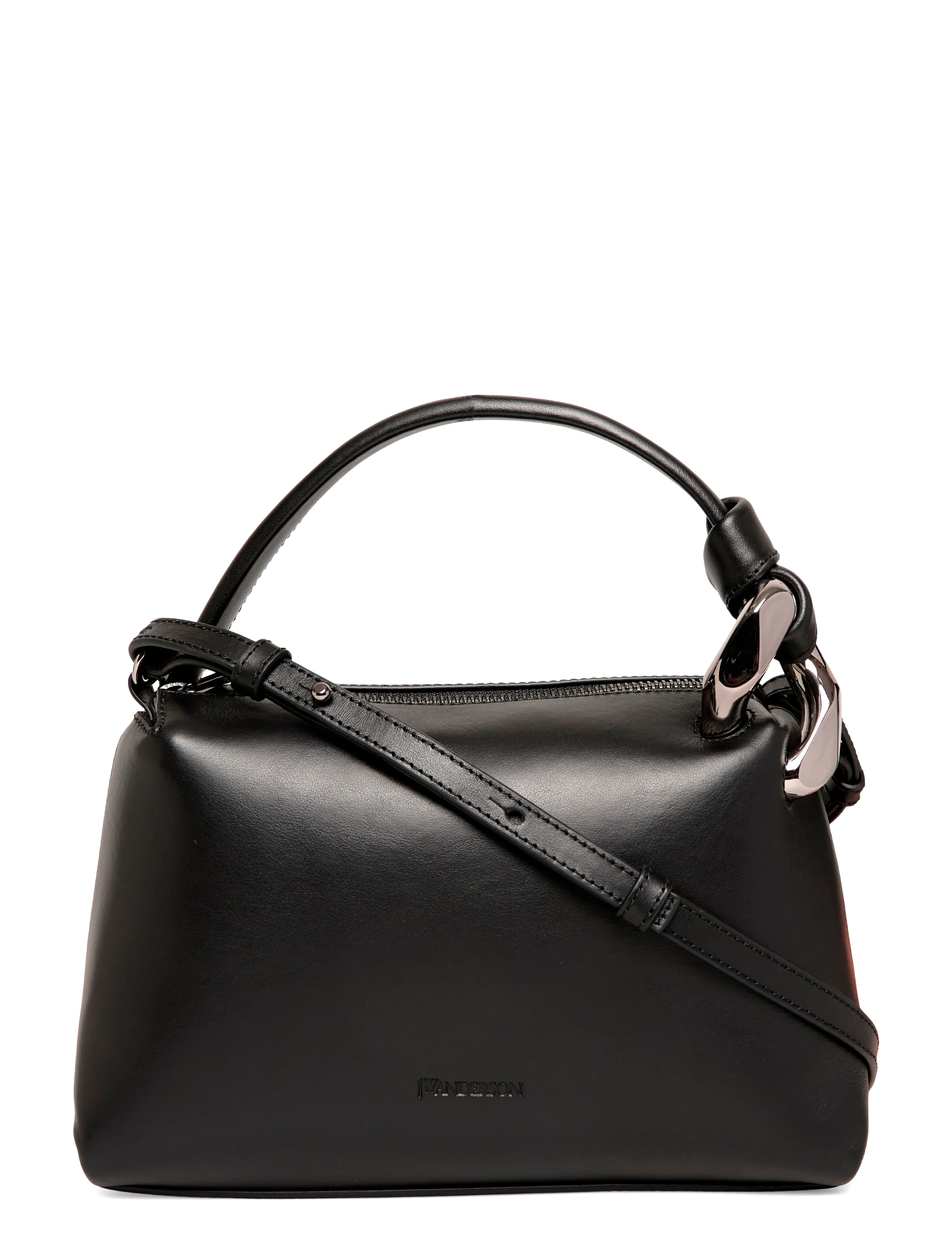 JW Anderson Small Corner Bag - Pēdējā iespēja - BLACK / black