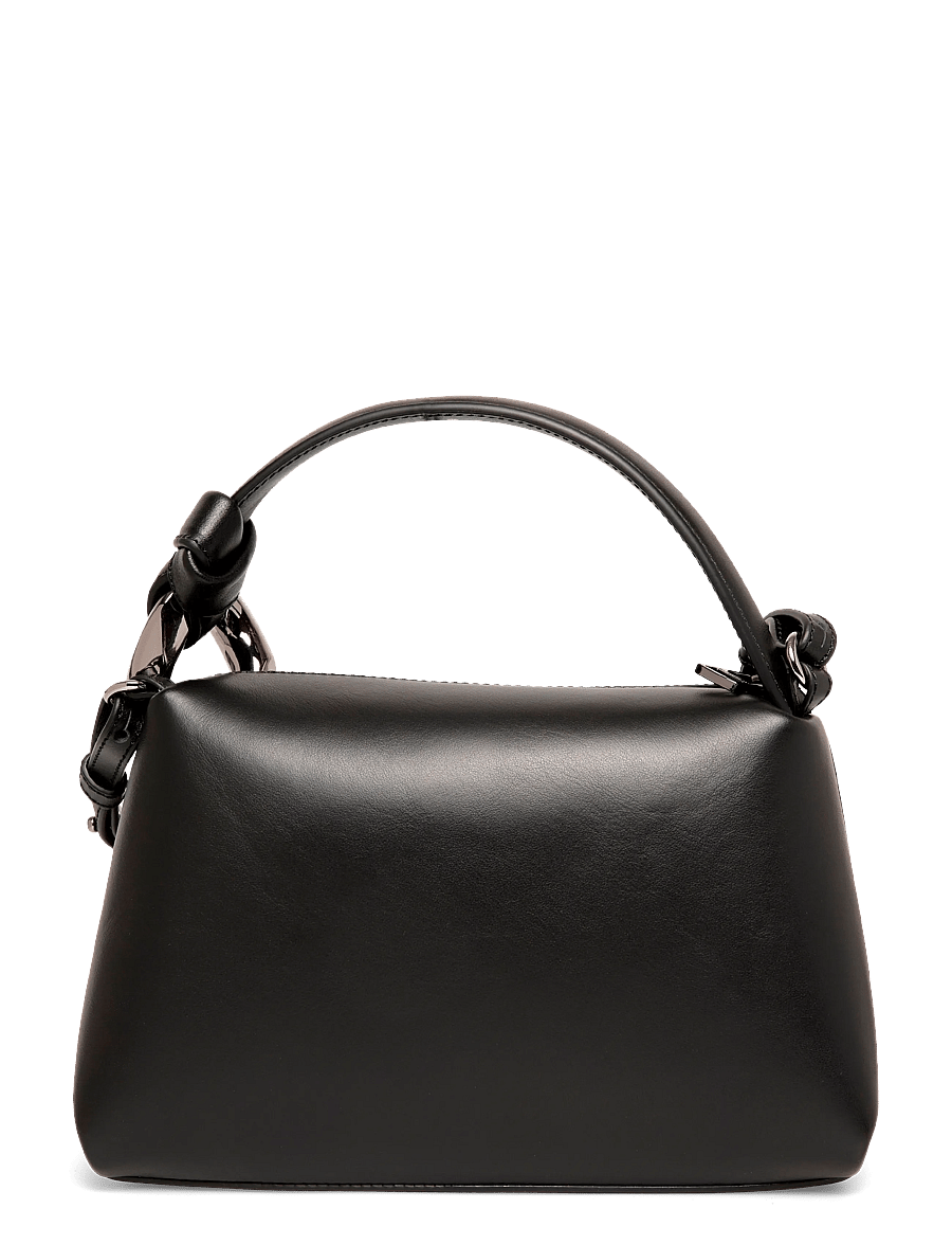 JW Anderson - Small Corner Bag - top handle tasker - black - 1