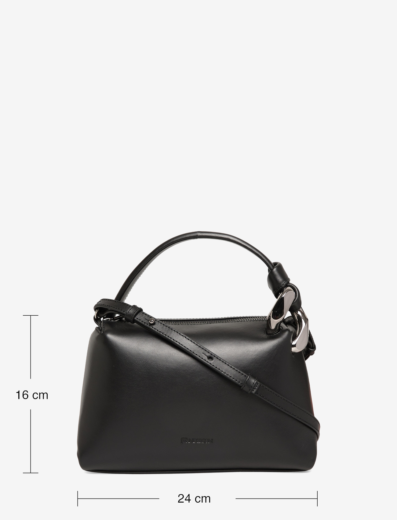 JW Anderson - Small Corner Bag - crossbody tassen - black - 3