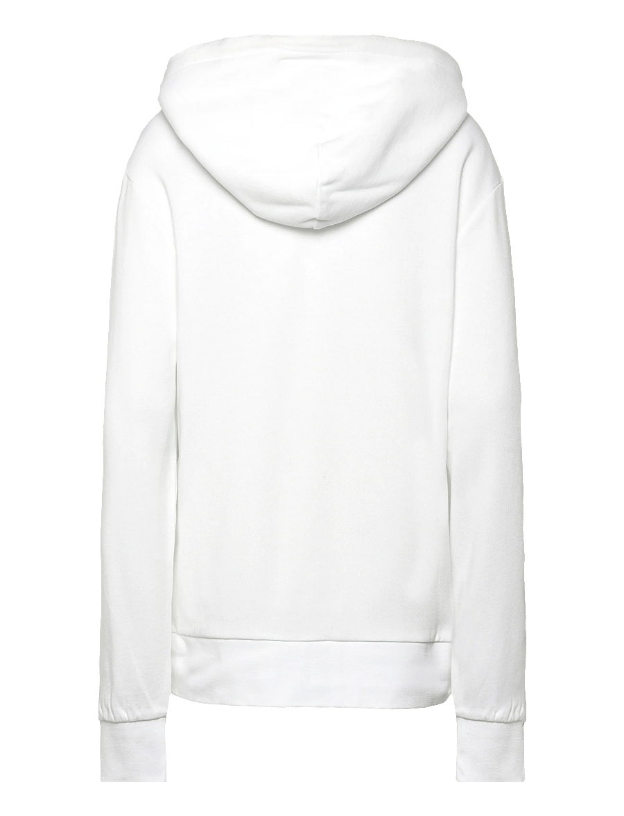 JW Anderson - Anchor-embroidered Hoodie - sweatshirts et sweats à capuche - white - 2