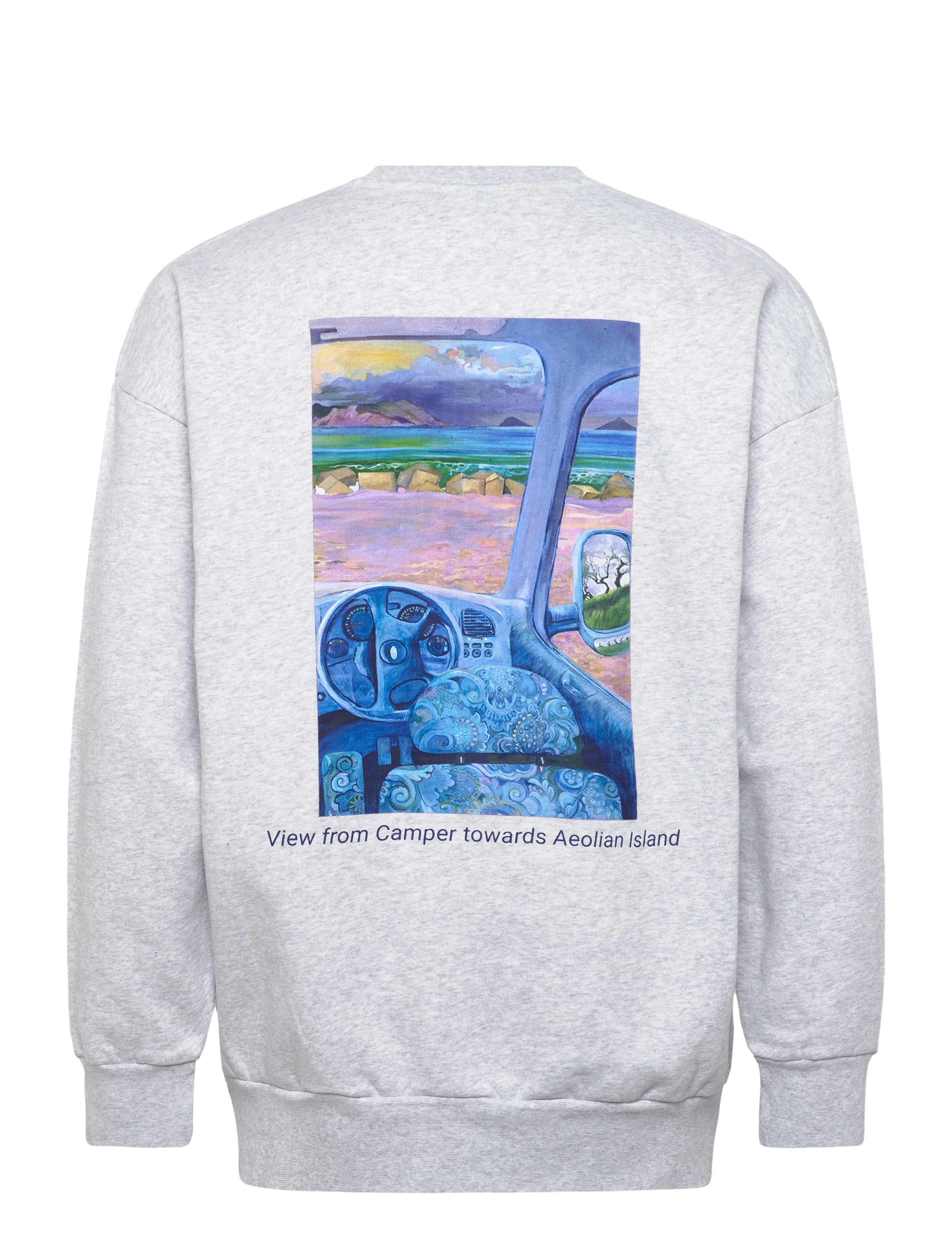 JW Anderson - Anchor-logo organic cotton Sweatshirt - sweatshirts & hoodies - grey - 1