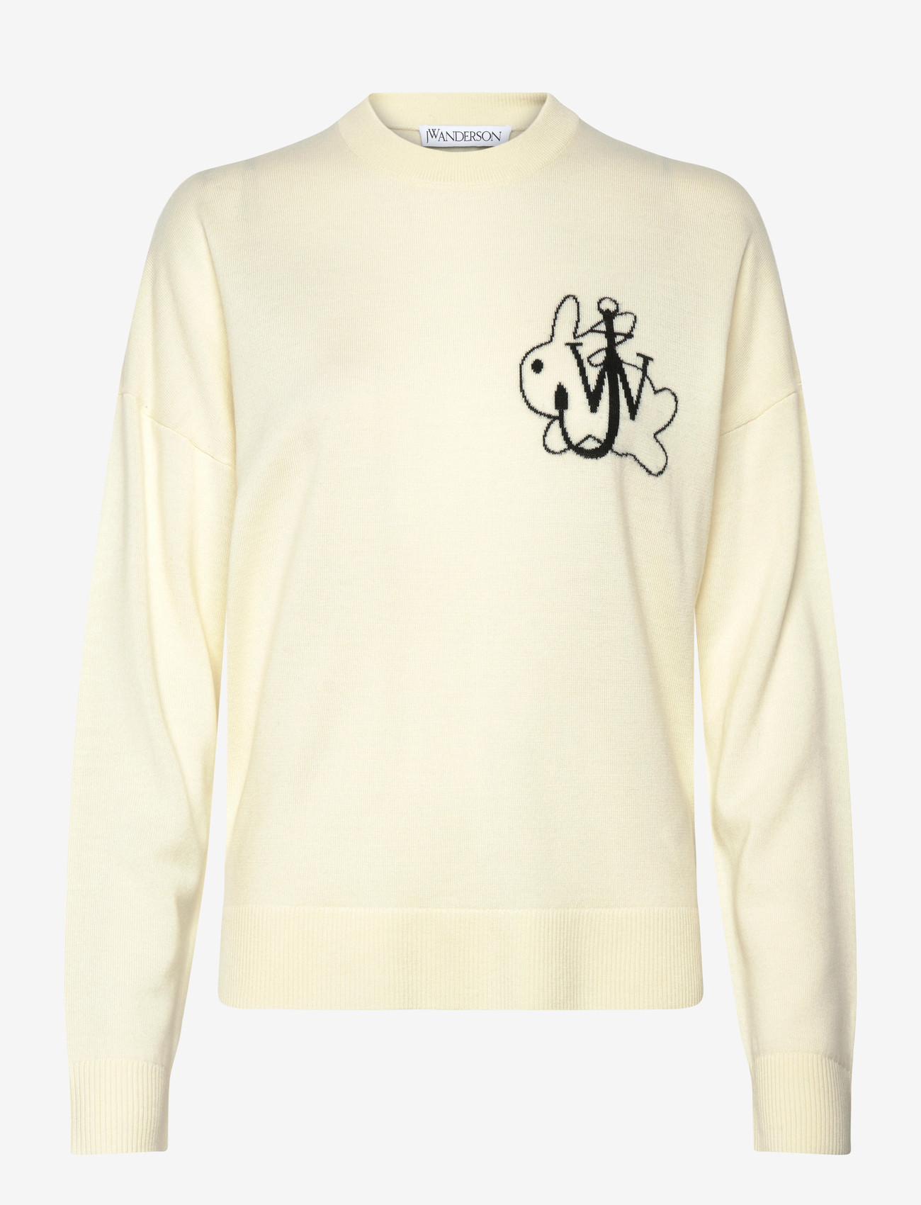 JW Anderson - Ivory Wool Sweater - sweaters - white - 0