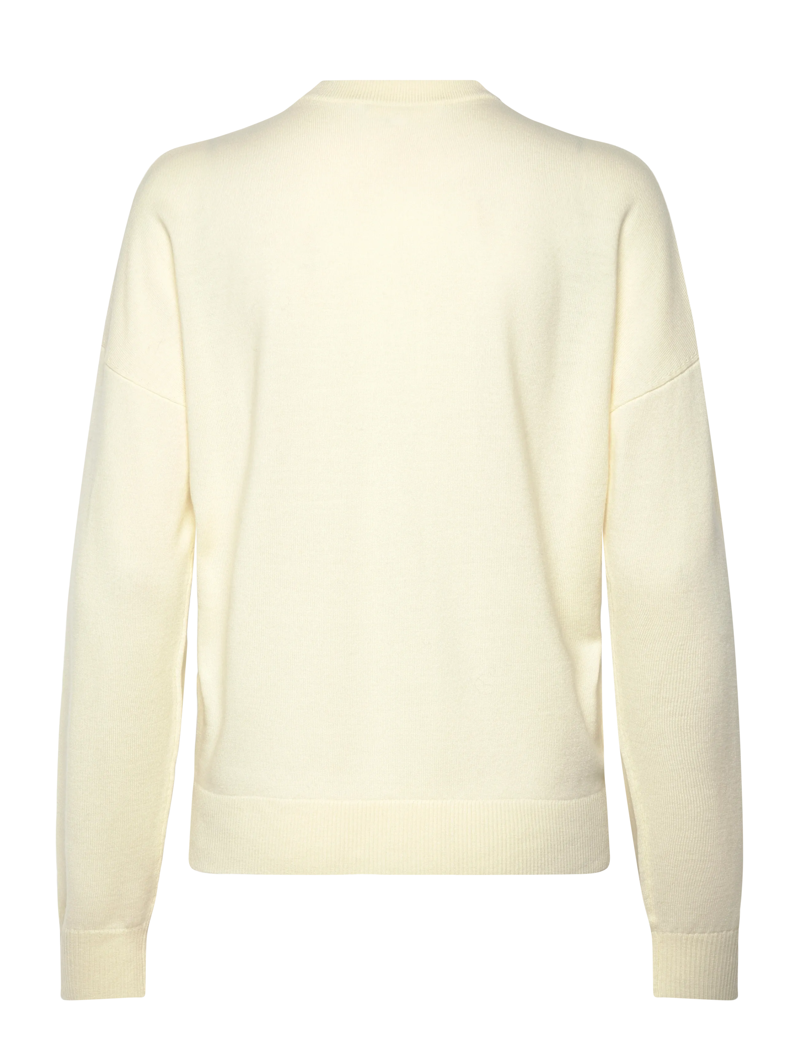 JW Anderson - Ivory Wool Sweater - sweaters - white - 1