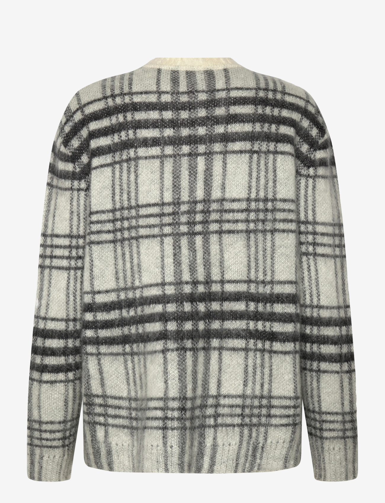 JW Anderson - Tartan Check Sweater - sweaters - grey - 1