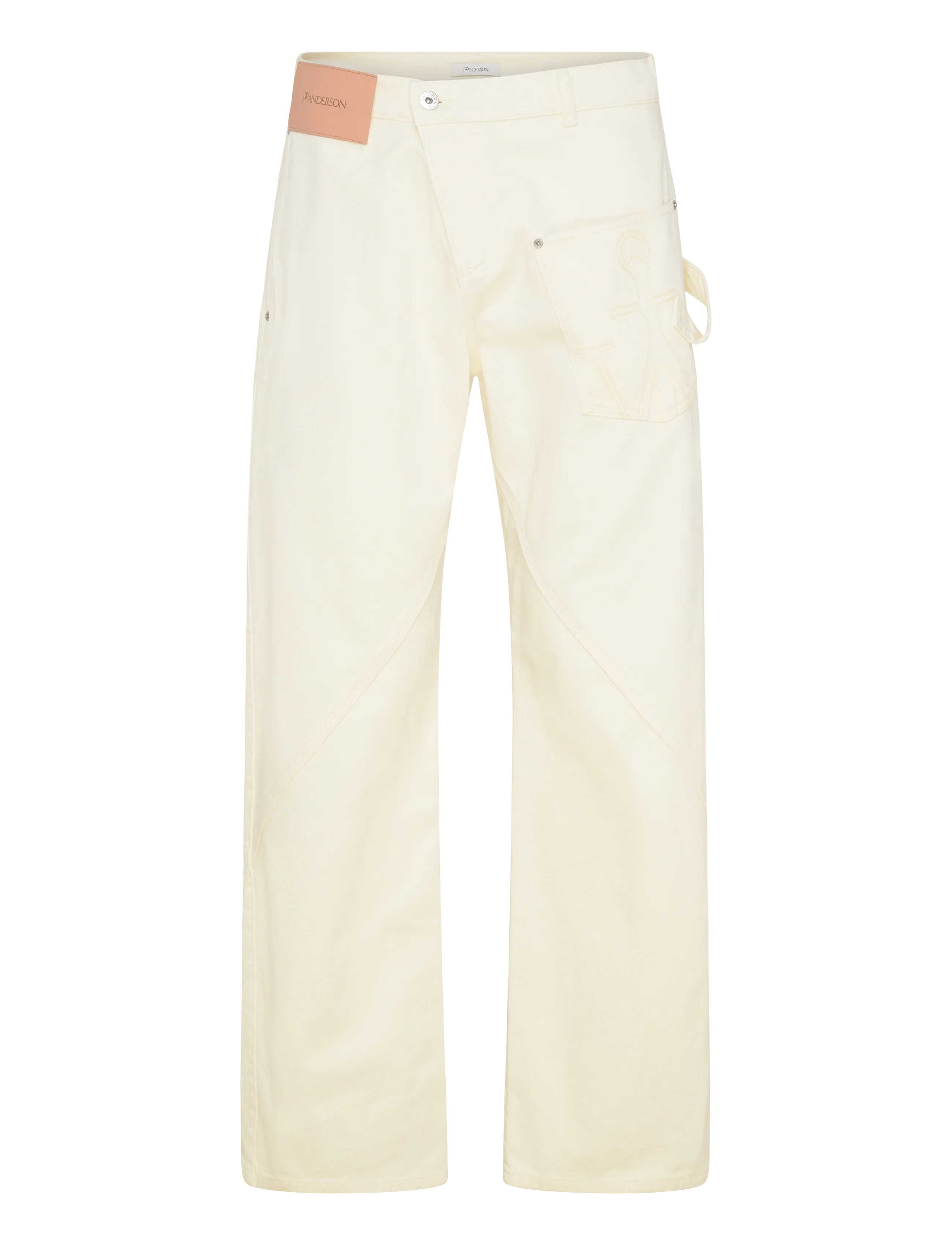 JW Anderson Pastel Yellow Denim Jeans - Kleidung - YELLOW / yellow